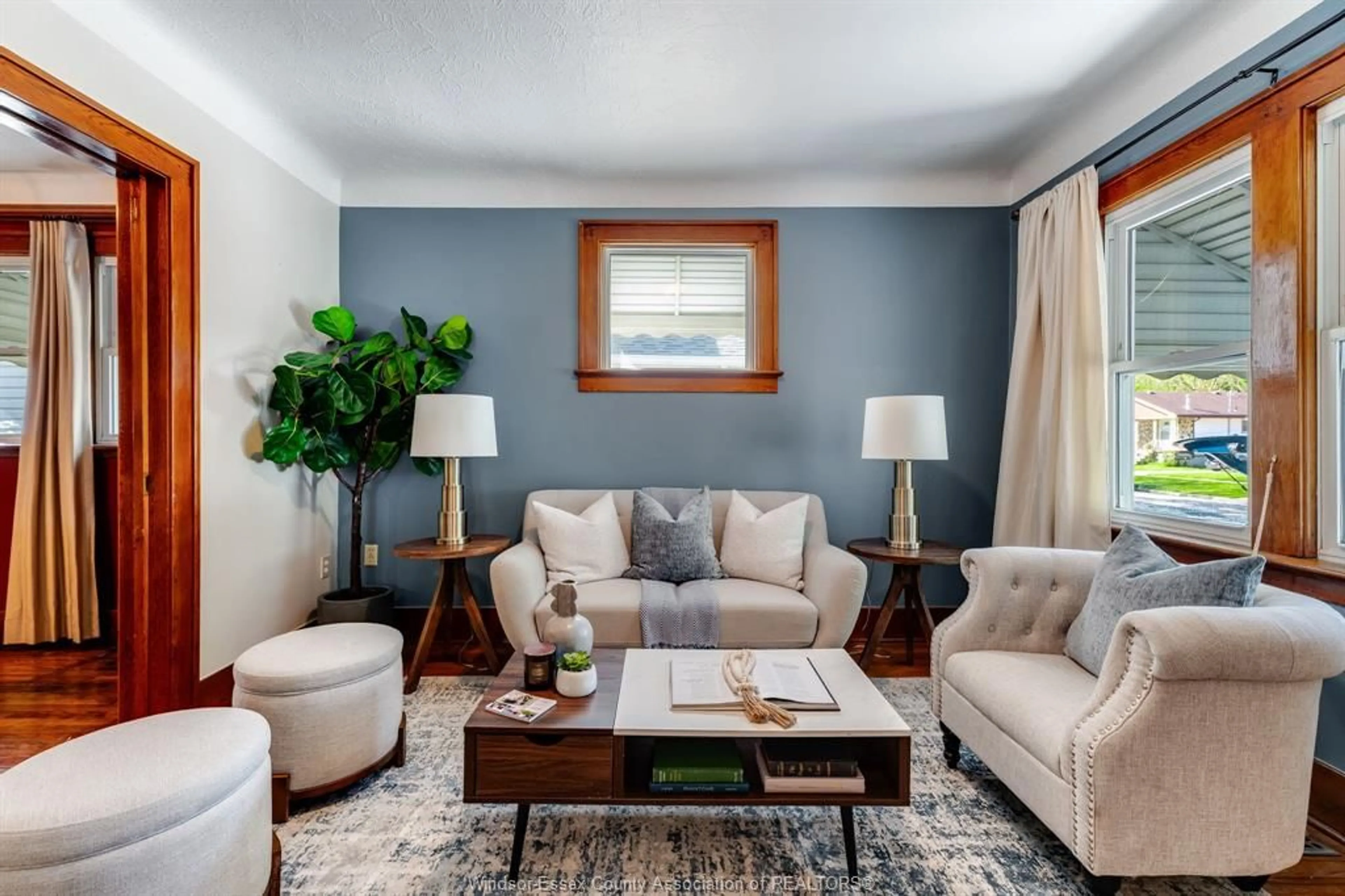 Living room with furniture, unknown for 1668 Ford Blvd, Windsor Ontario N8T 2E1