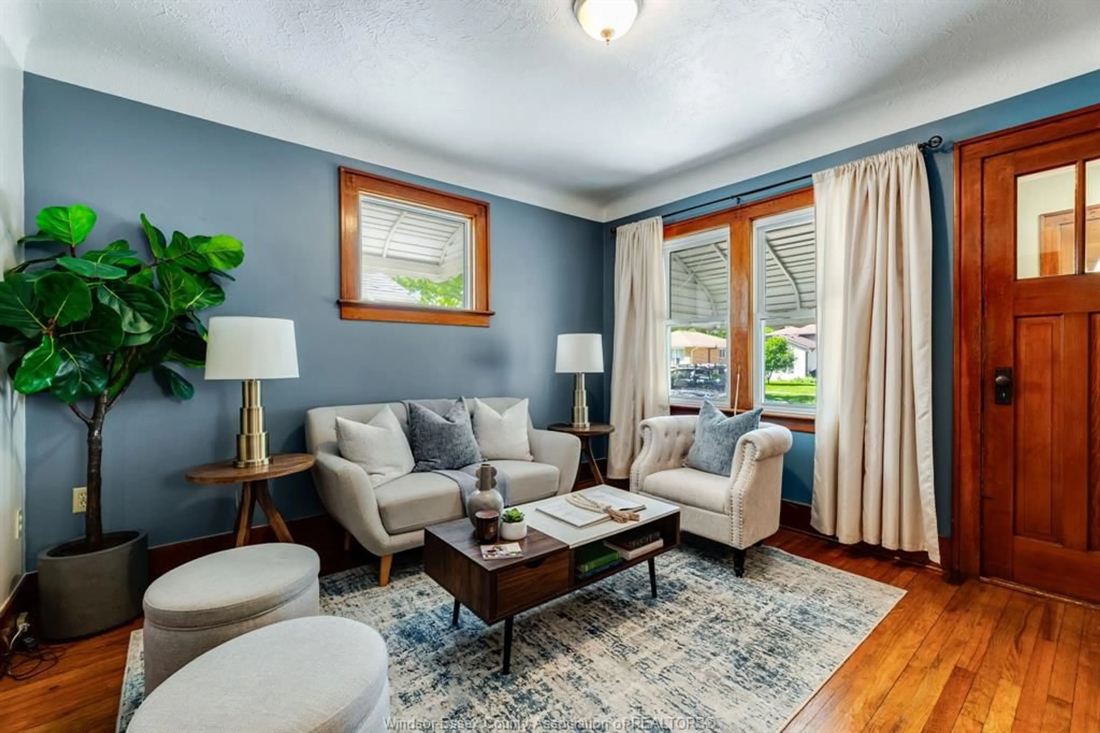 Living room with furniture, unknown for 1668 Ford Blvd, Windsor Ontario N8T 2E1