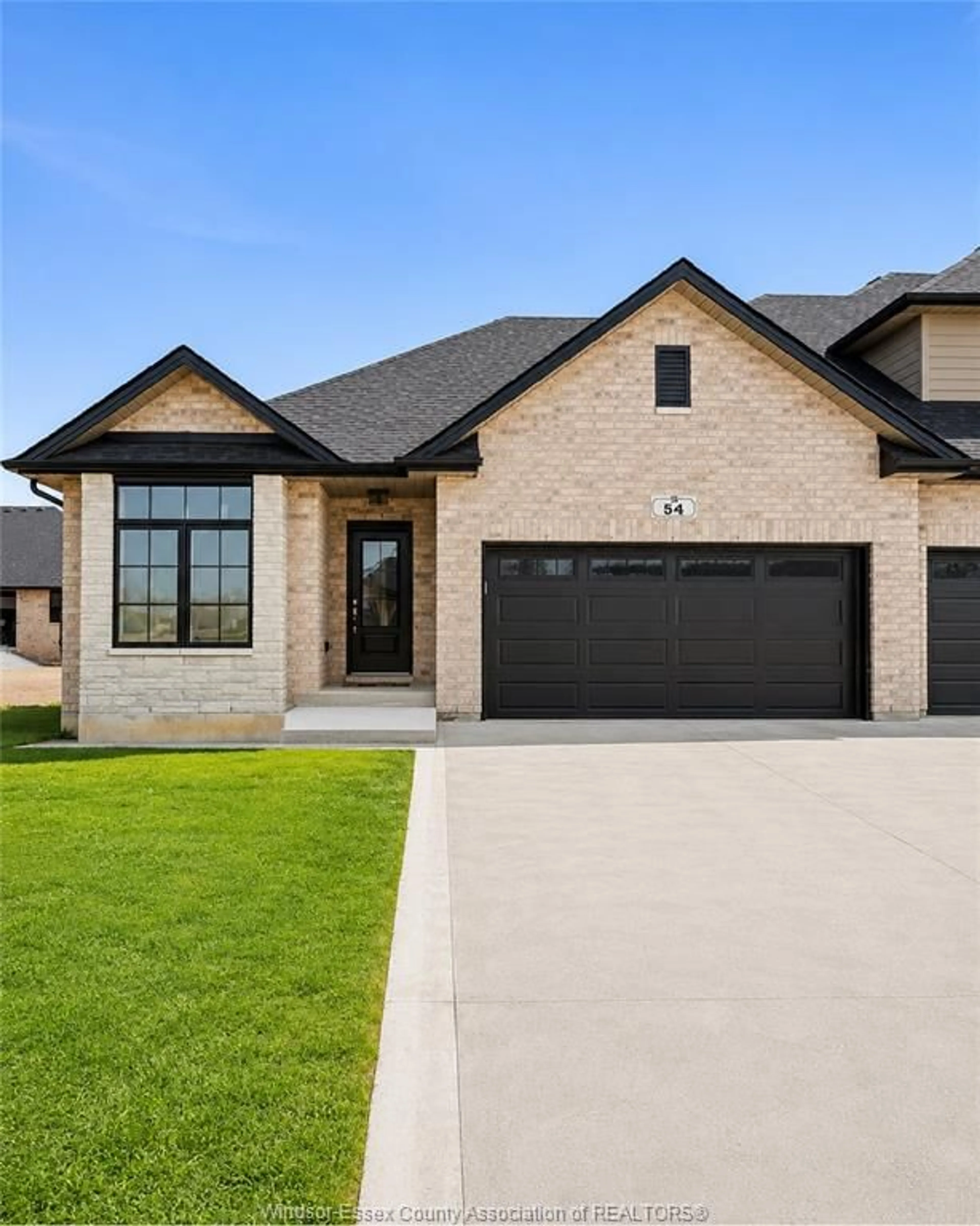 Home with brick exterior material, street for 54 CALLAMS BAY Cres, Amherstburg Ontario N9V 2R7