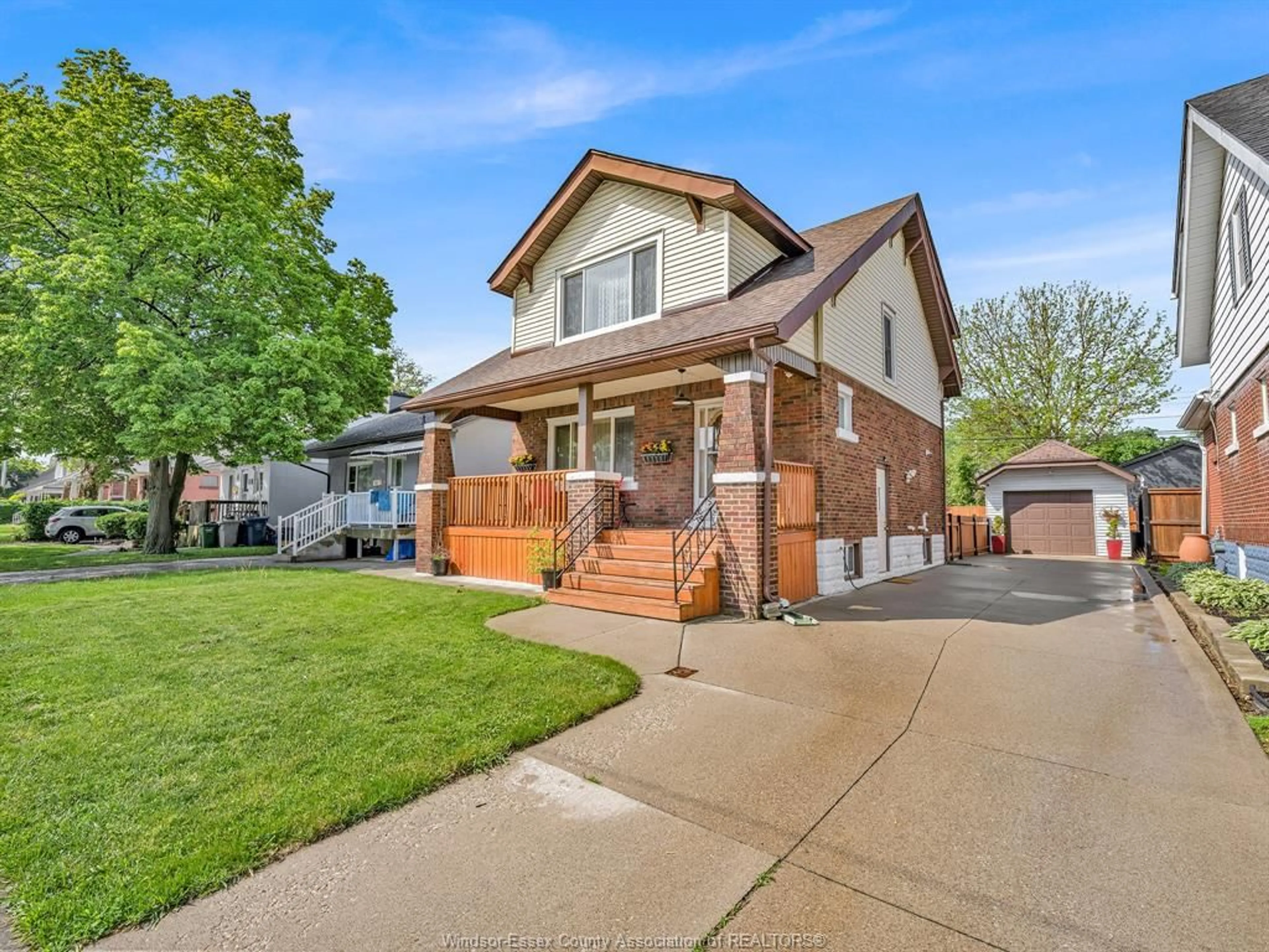 Home with brick exterior material, street for 1863 PILLETTE Rd, Windsor Ontario N8T 1P2
