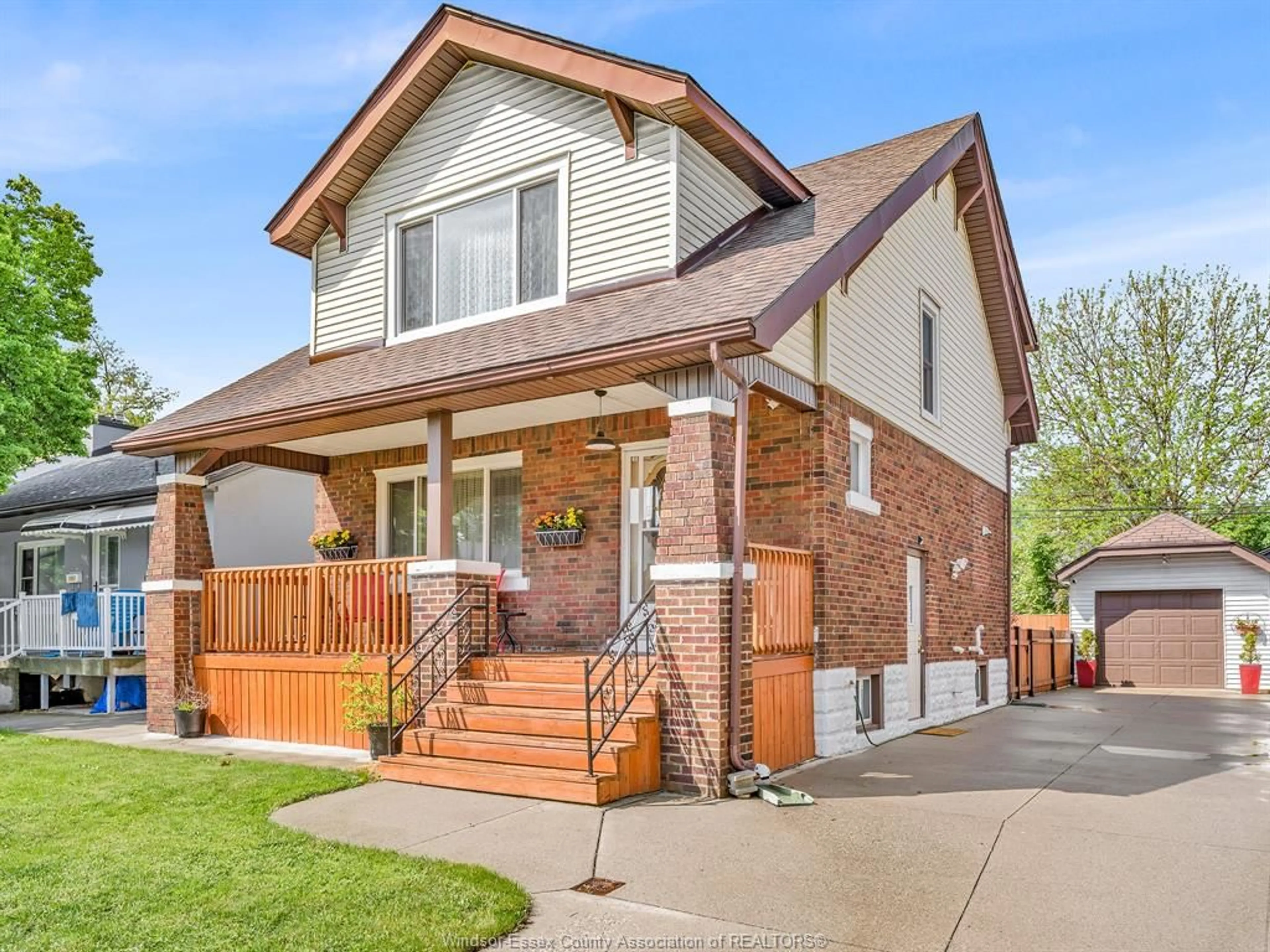 Home with brick exterior material, street for 1863 PILLETTE Rd, Windsor Ontario N8T 1P2