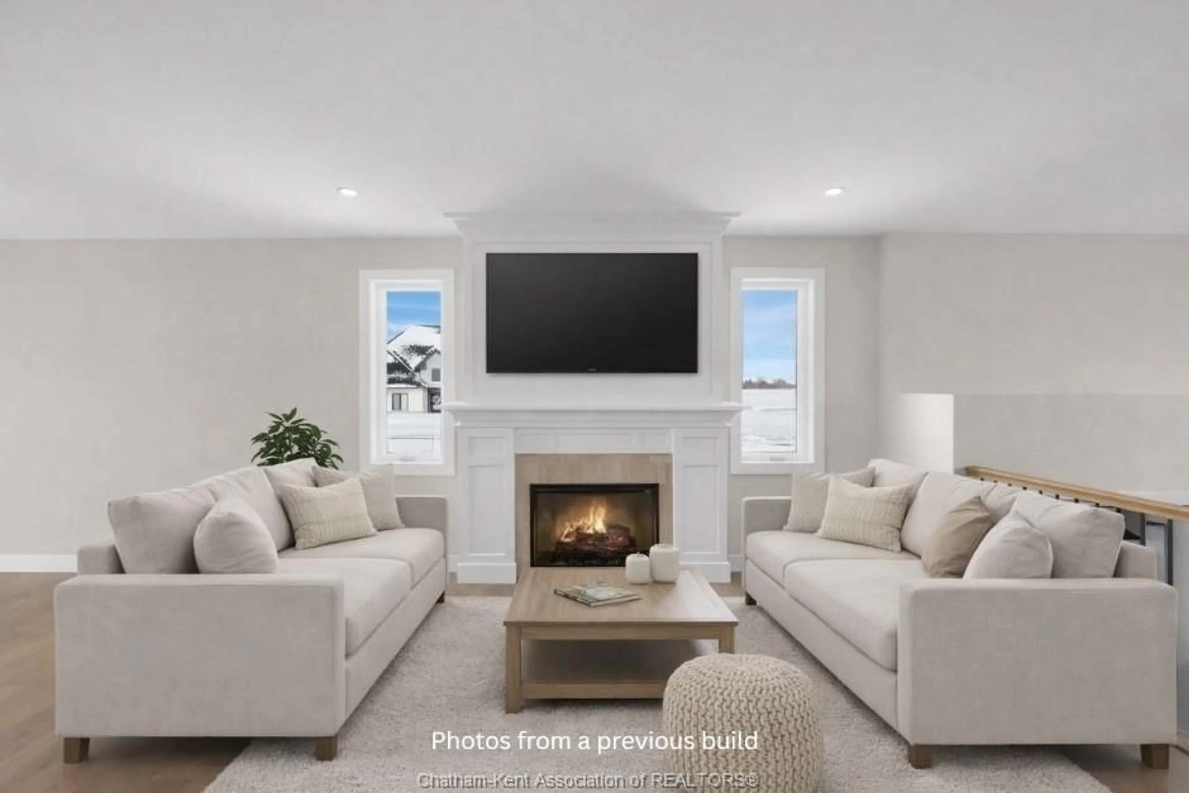 Living room with furniture, unknown for 75 Cherry Blossom Trail, Chatham Ontario N7L 0H3