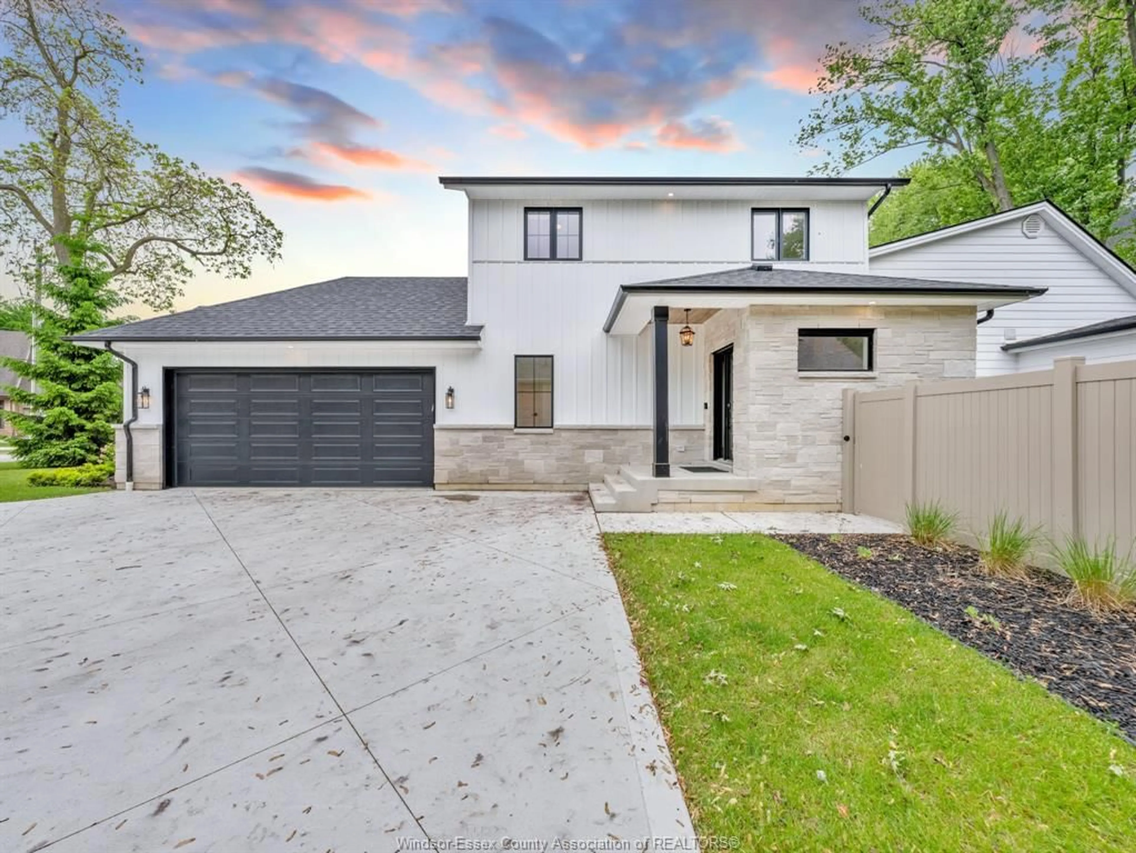 Home with brick exterior material, street for 281 BRIGHTON Rd, Tecumseh Ontario N8N 2L2