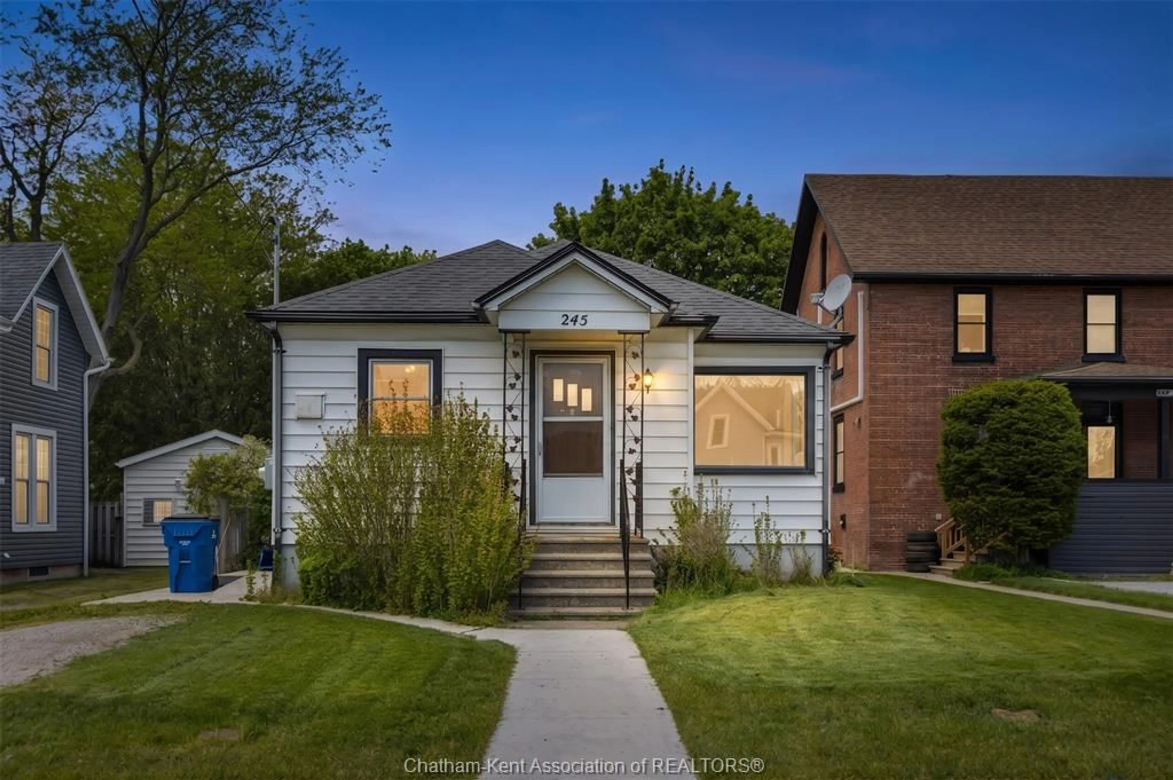 Home with brick exterior material, street for 245 SELKIRK St, Chatham Ontario N7L 1Z5
