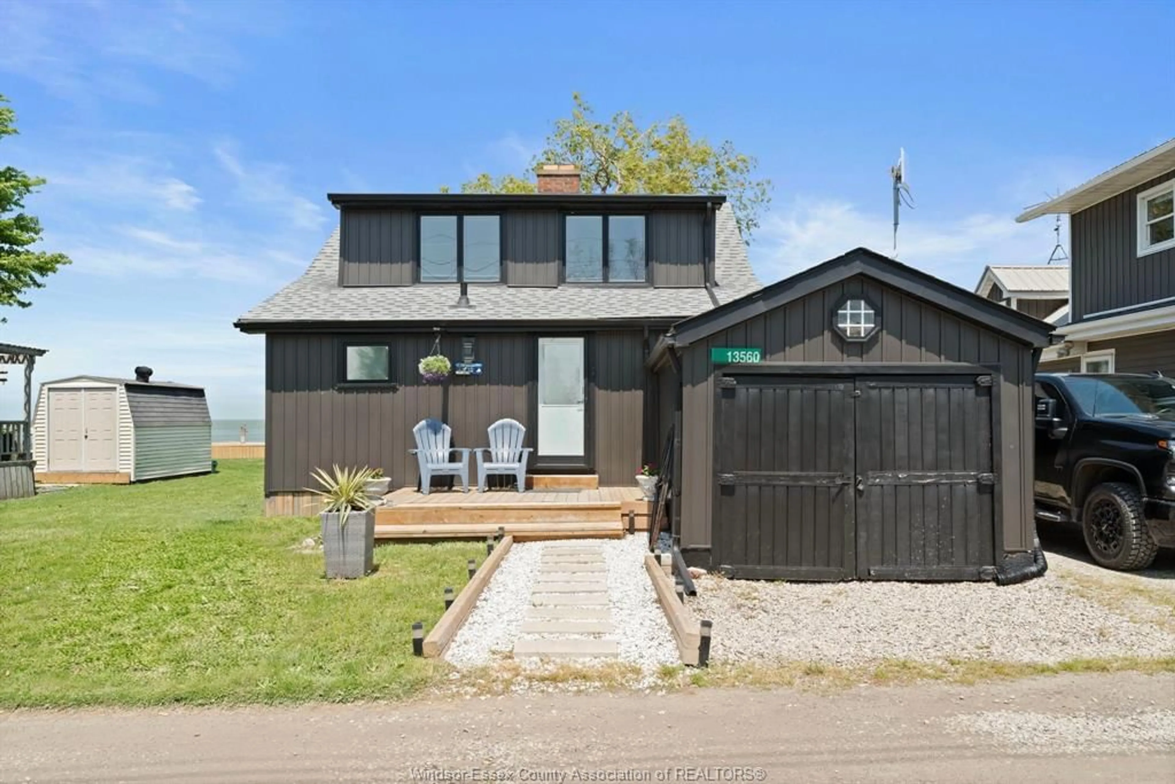A pic from outside/outdoor area/front of a property/back of a property/a pic from drone, unknown for 13560 CRYSTAL BEACH, Stoney Point Ontario N0R 1N0