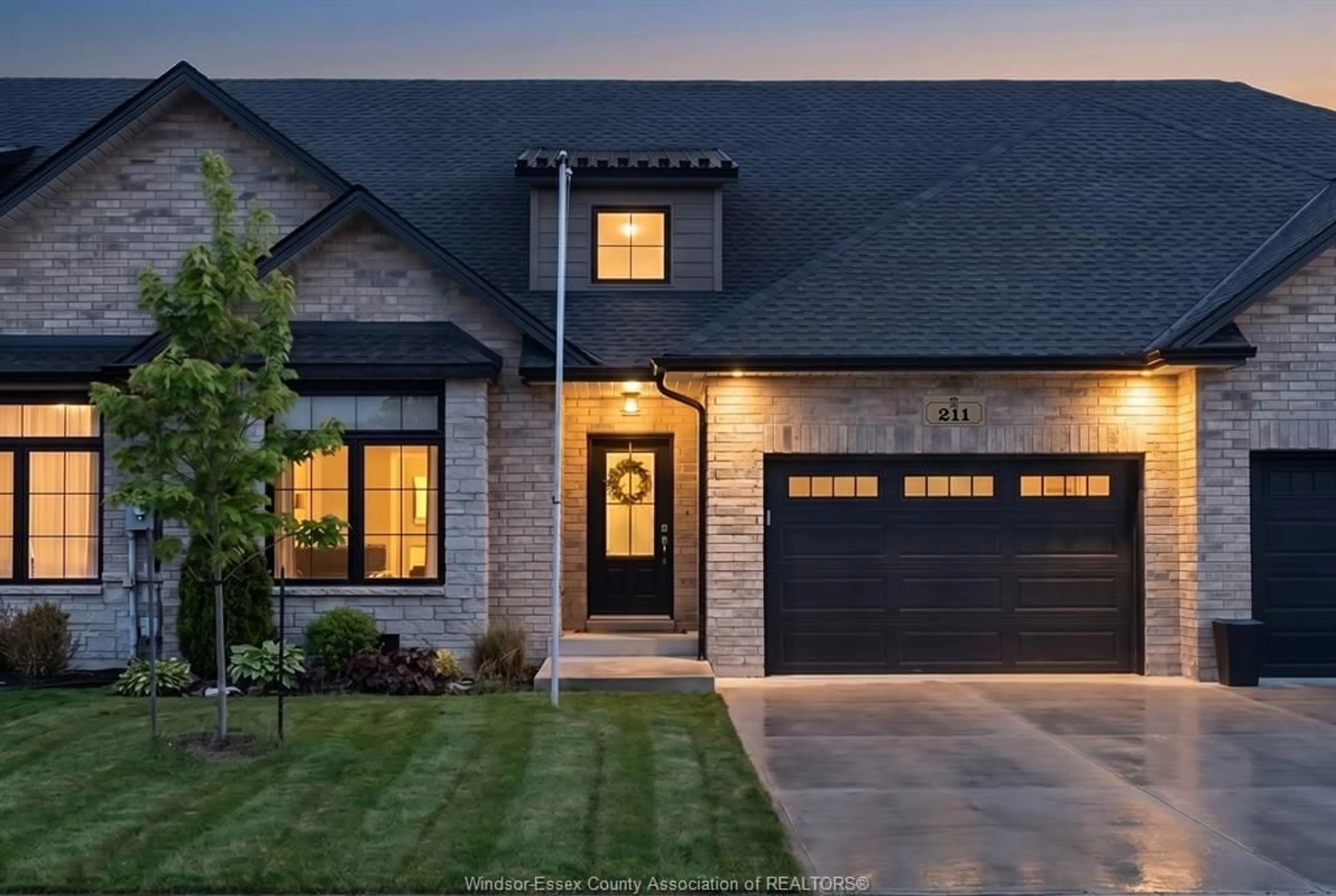 Home with brick exterior material, street for 211 LIVINGSTONE Cres, Amherstburg Ontario N9V 4C5
