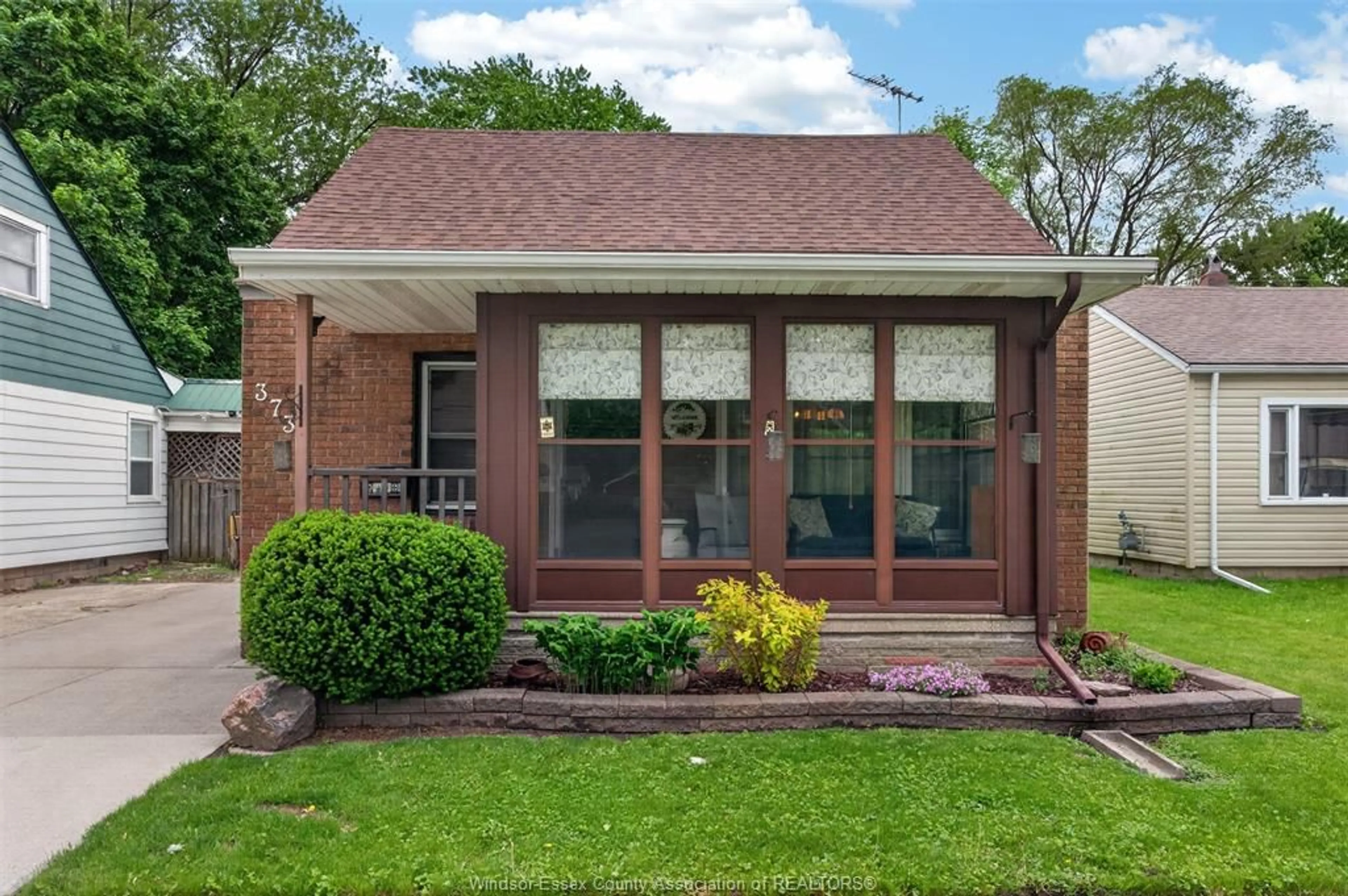 Home with brick exterior material, street for 3733 VAUGHAN St, Windsor Ontario N9C 1Z6