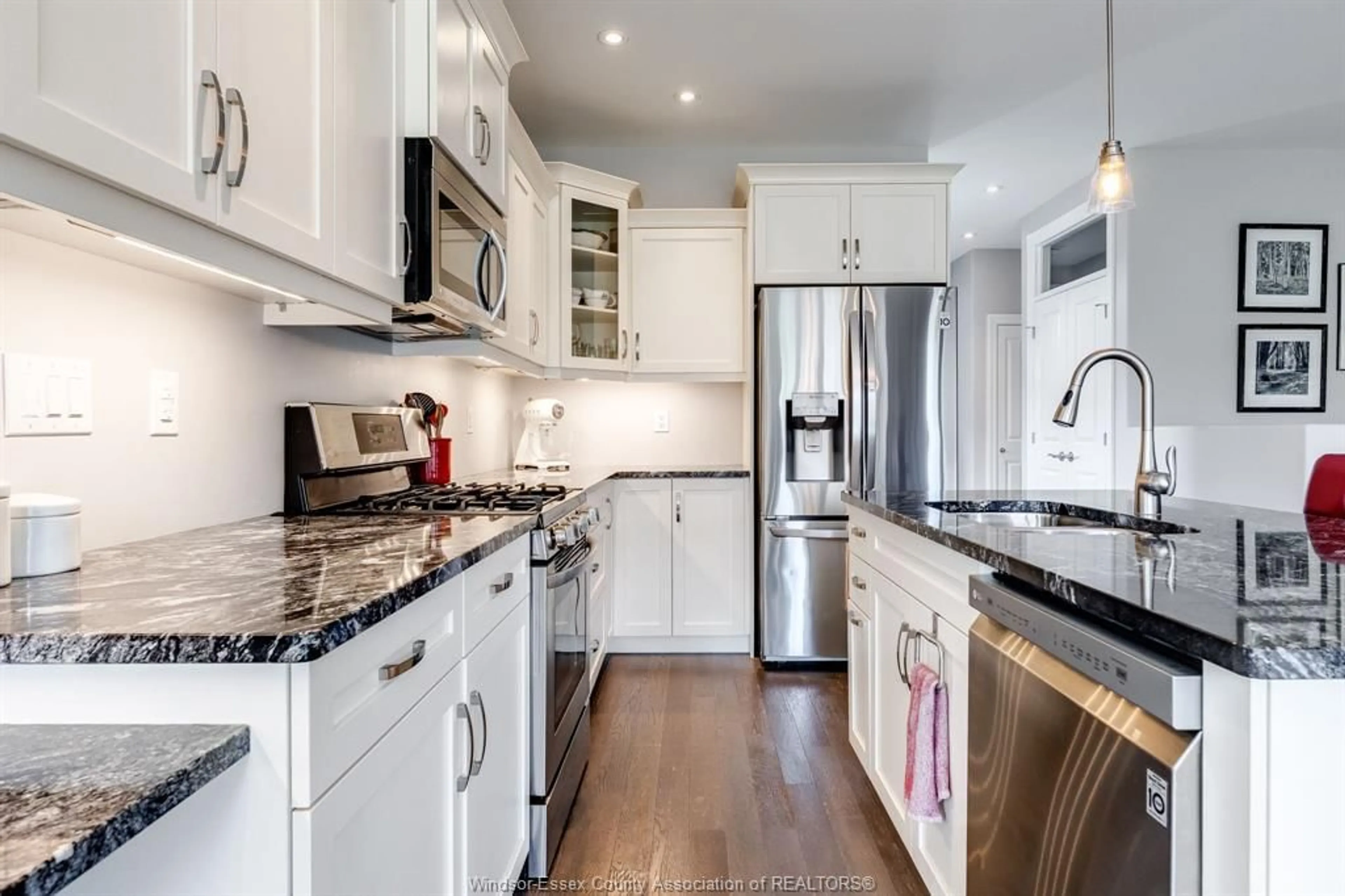 Contemporary kitchen, ceramic/tile floor for 8 Wisteria Line, Kingsville Ontario N9Y 0E3