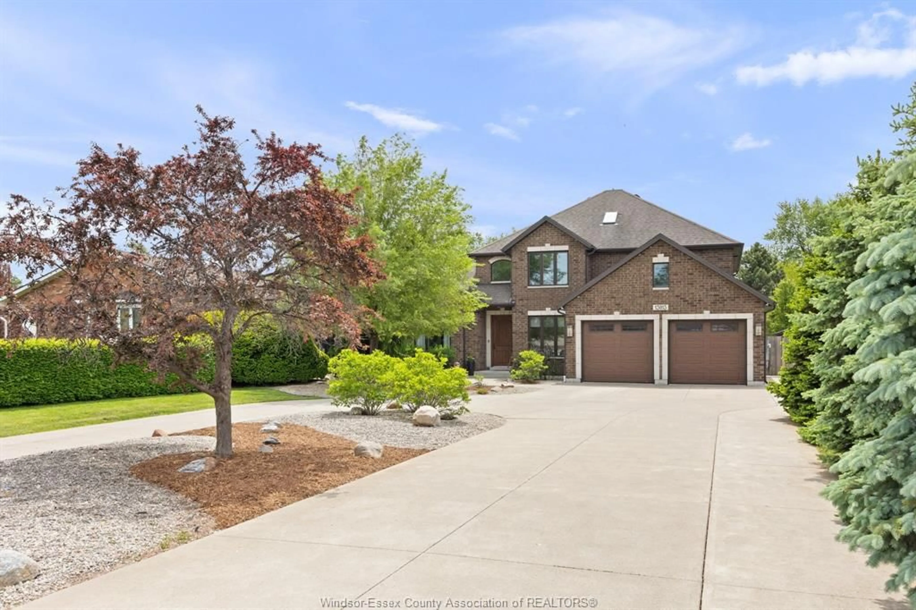 Home with brick exterior material, street for 13013 RIVERSIDE Dr, Tecumseh Ontario N8N 2L9