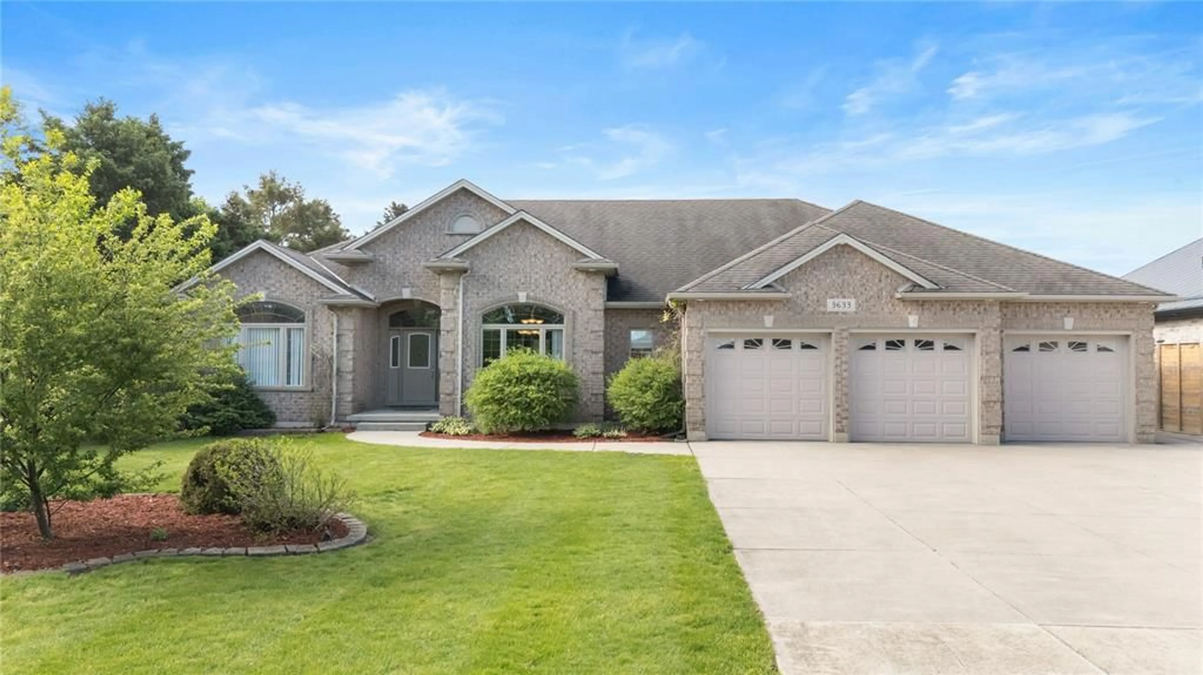 Home with vinyl exterior material, street for 3633 EGREMONT Rd, Plympton-Wyoming Ontario N0N 1E0