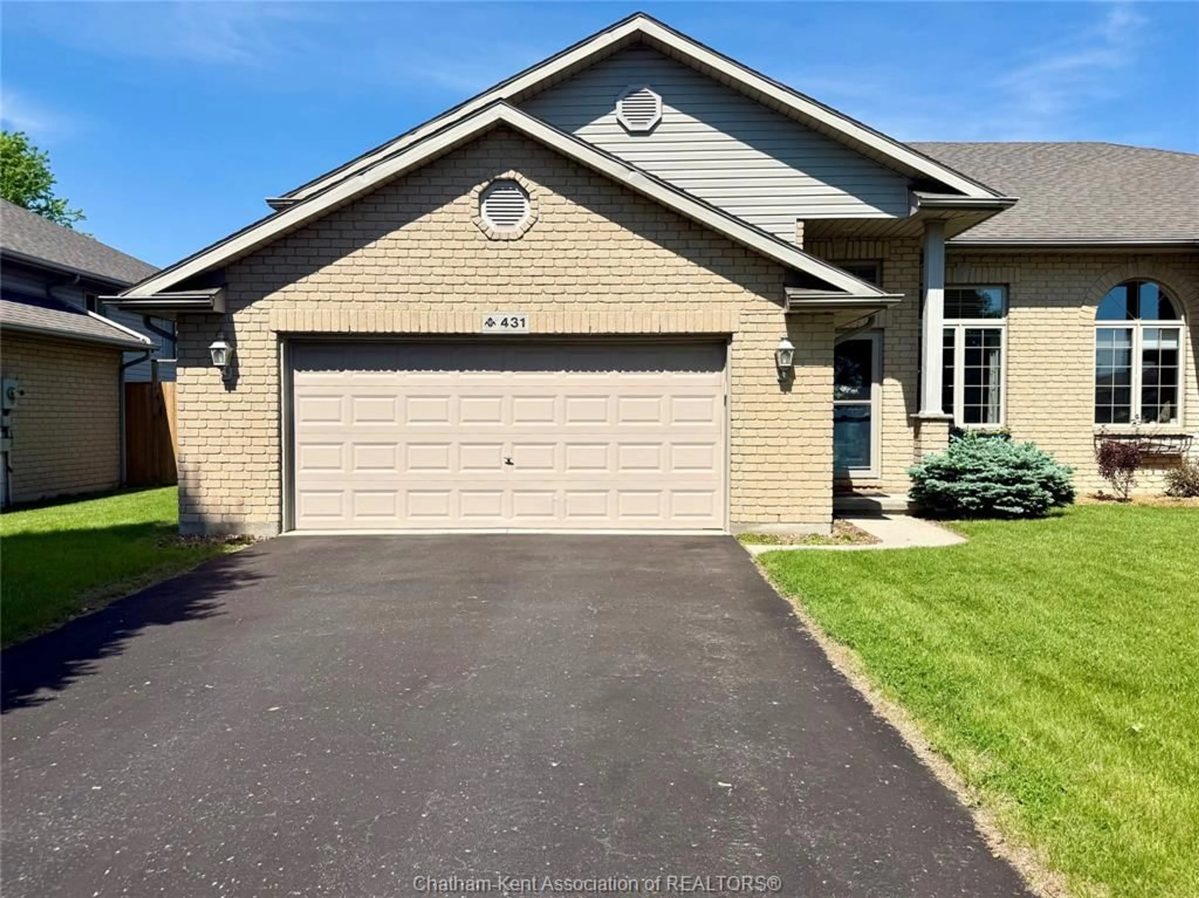 Home with brick exterior material, street for 431 Keil Trail, Chatham Ontario N7L 5R2
