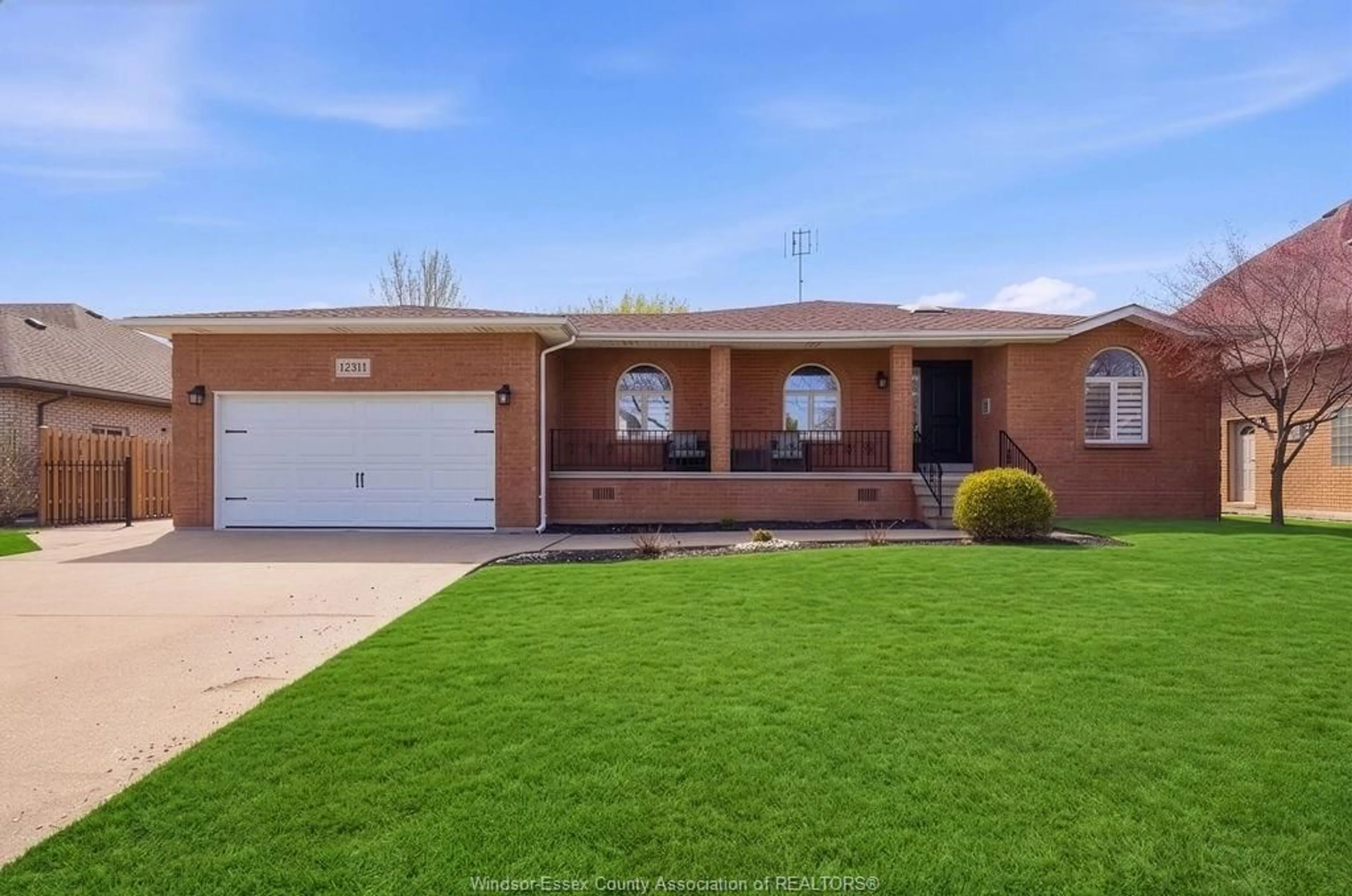 Home with brick exterior material, street for 12311 VICKERY Lane, Tecumseh Ontario N9K 1B5