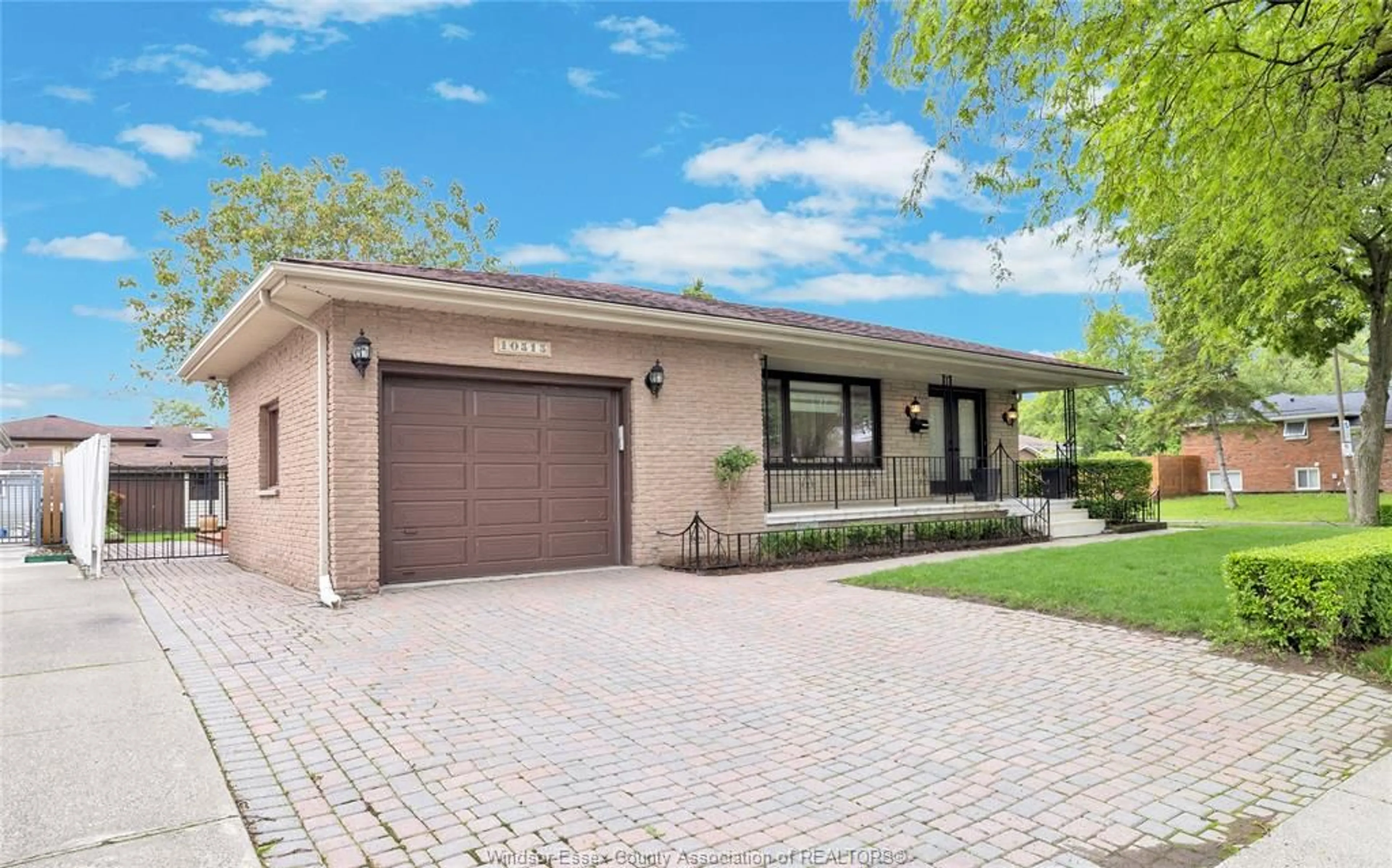 Home with brick exterior material, street for 10515 MULBERRY, Windsor Ontario N8R 1H7