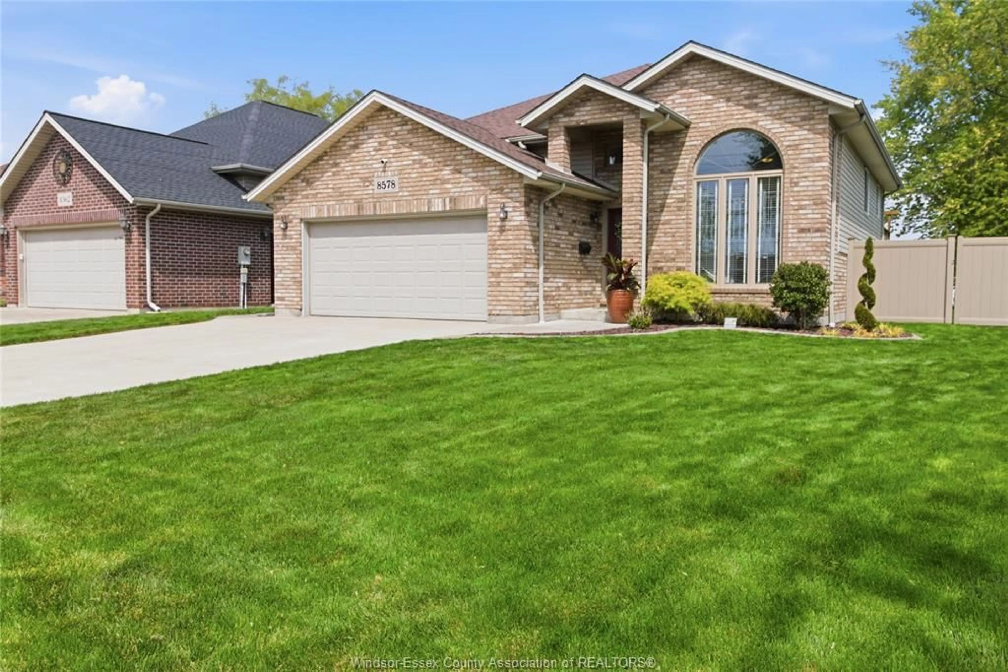 Home with brick exterior material, street for 8578 MENARD, Windsor Ontario N8S 4V4