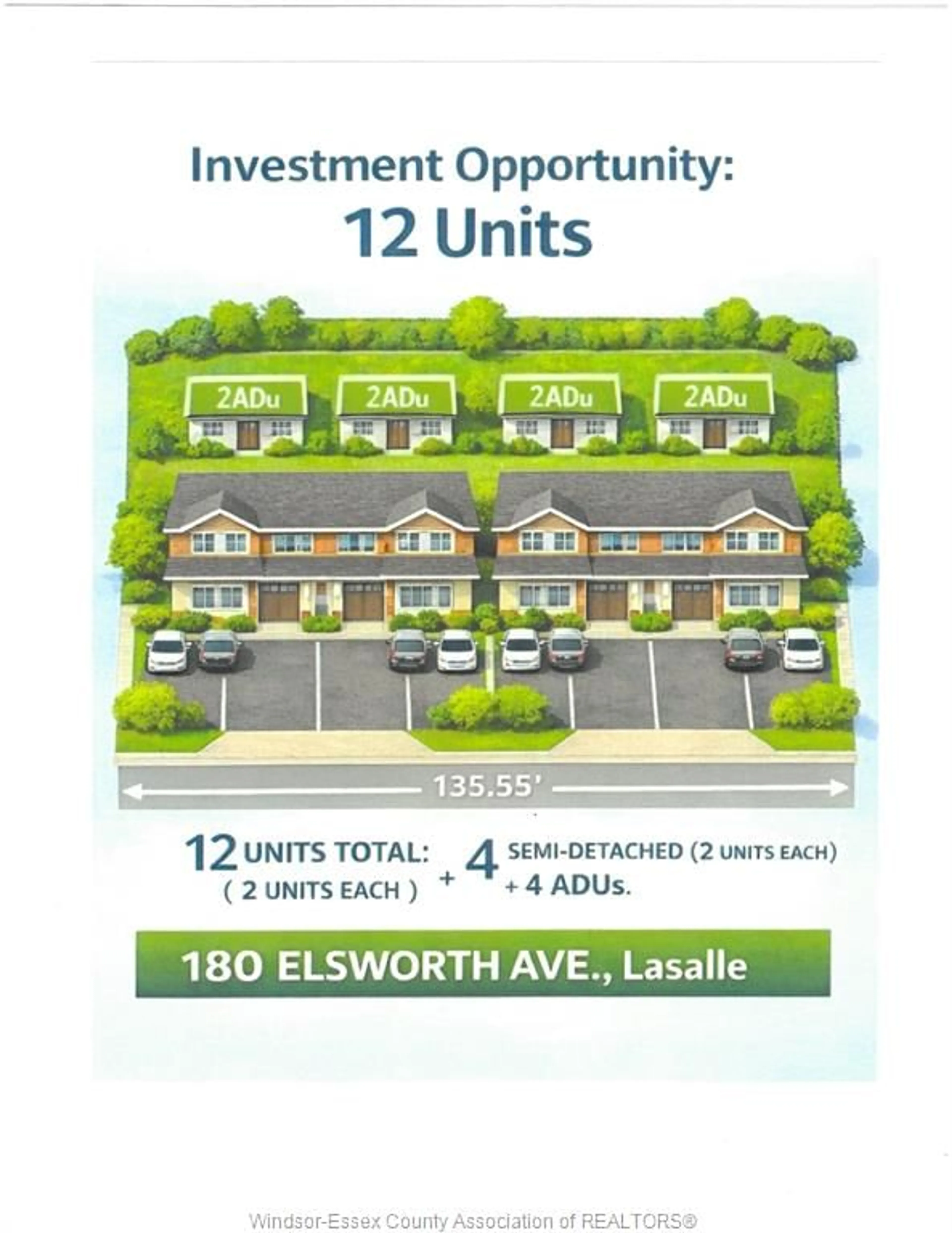 Floor plan for 180 ELSWORTH, LaSalle Ontario N9J 1E5