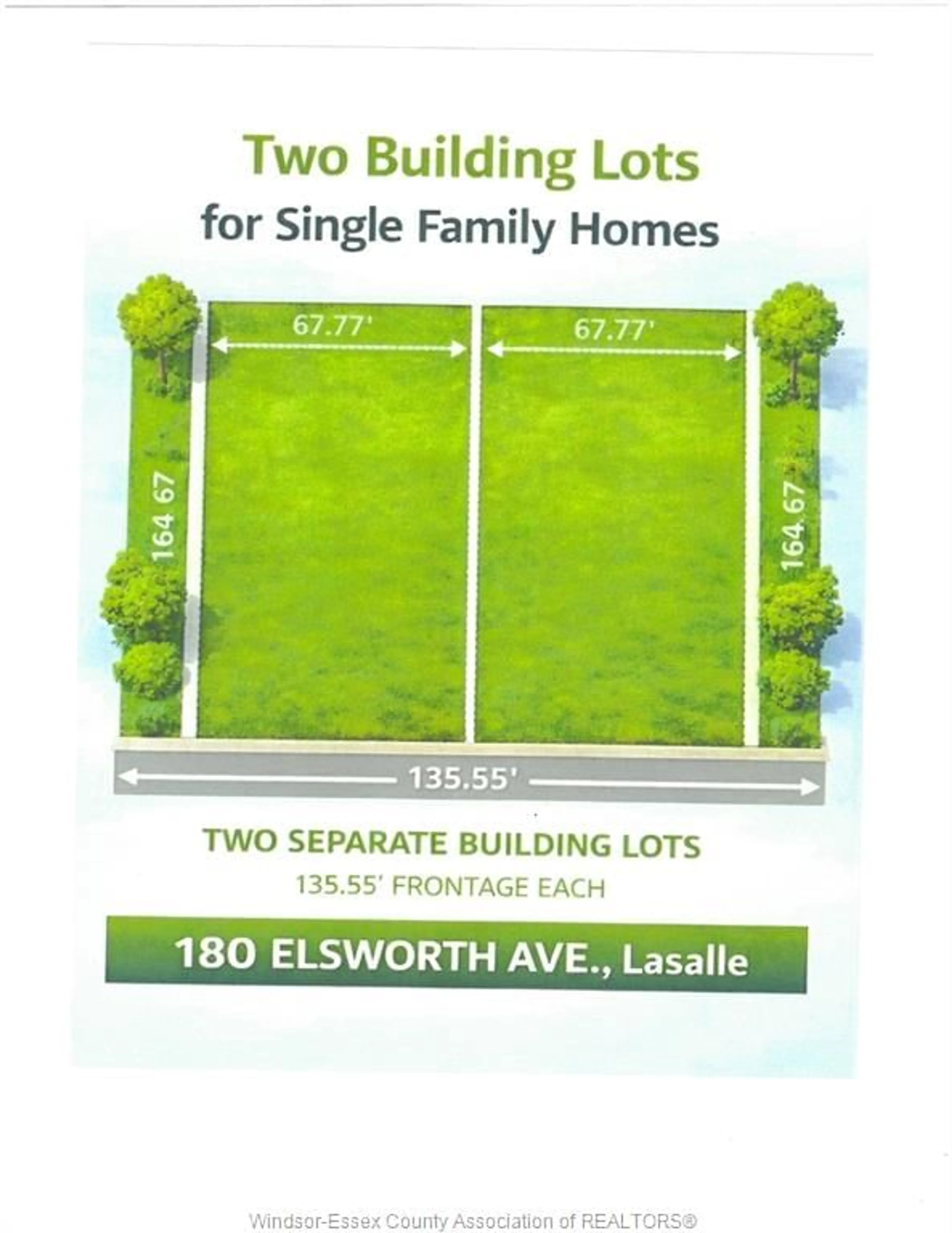 Floor plan for 180 ELSWORTH, LaSalle Ontario N9J 1E5