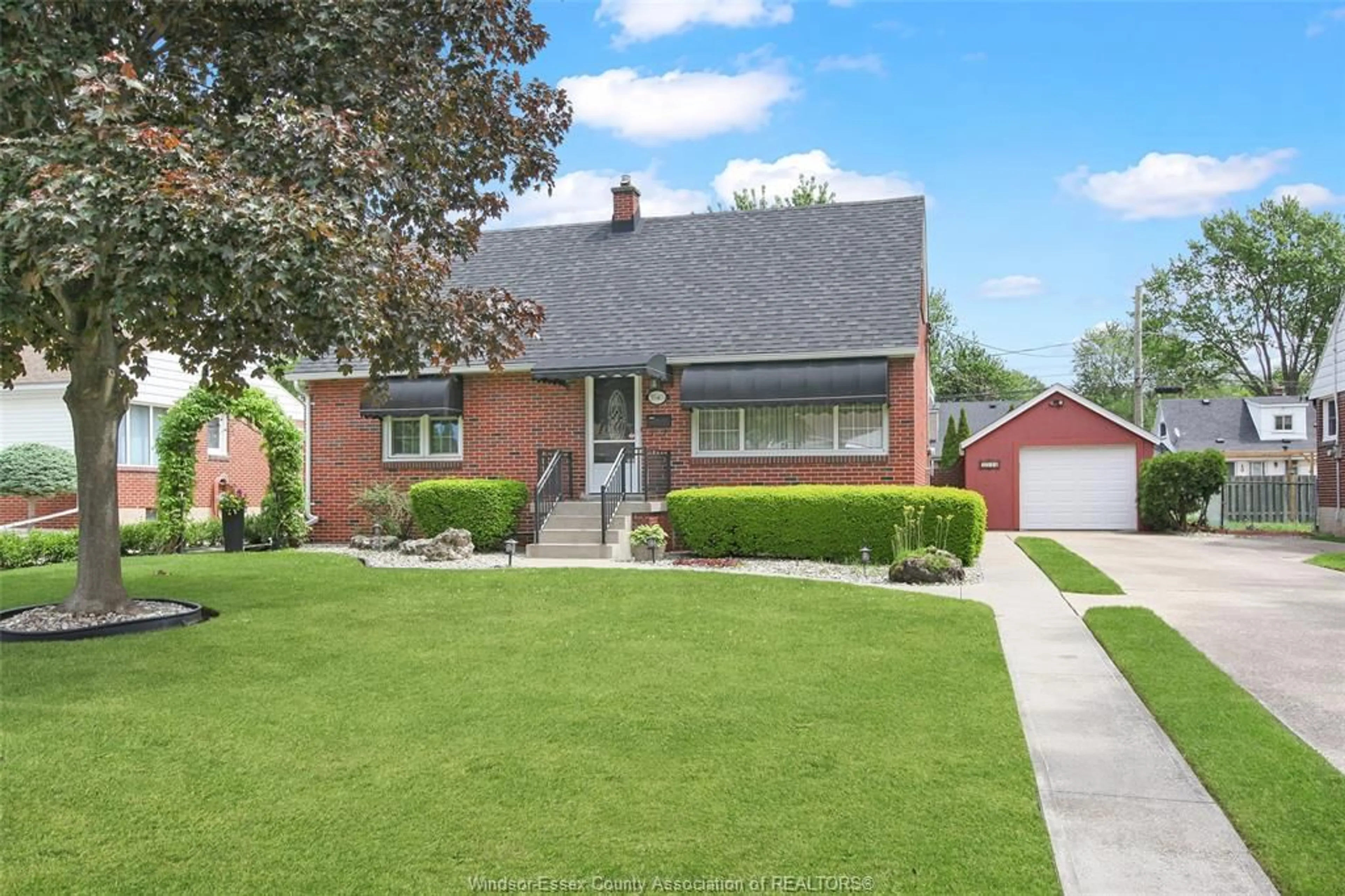 Home with brick exterior material, street for 3540 MORRIS, Windsor Ontario N9E 2K4