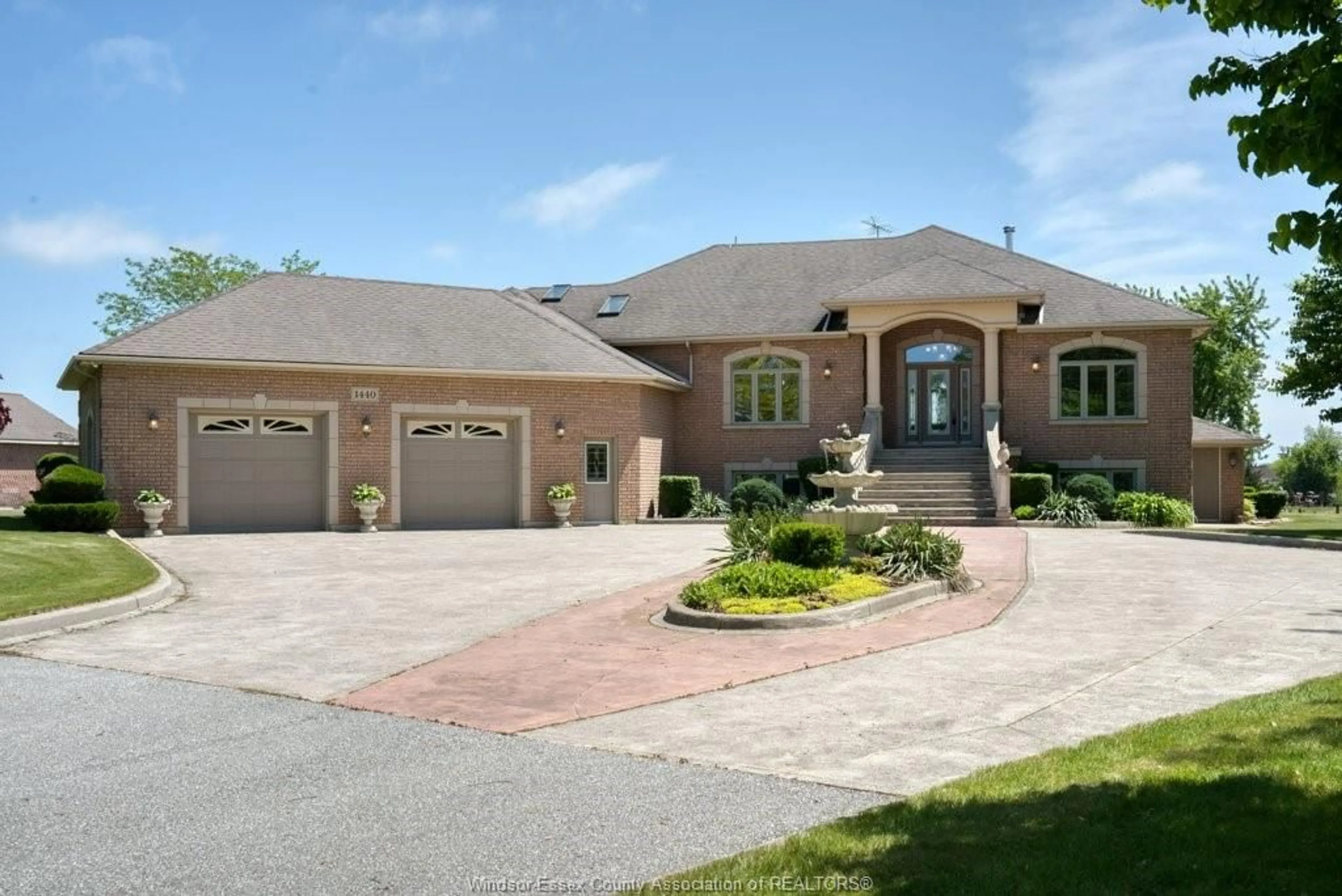 Home with brick exterior material, street for 1440 Ridge Rd, Harrow Ontario N0R 1G0