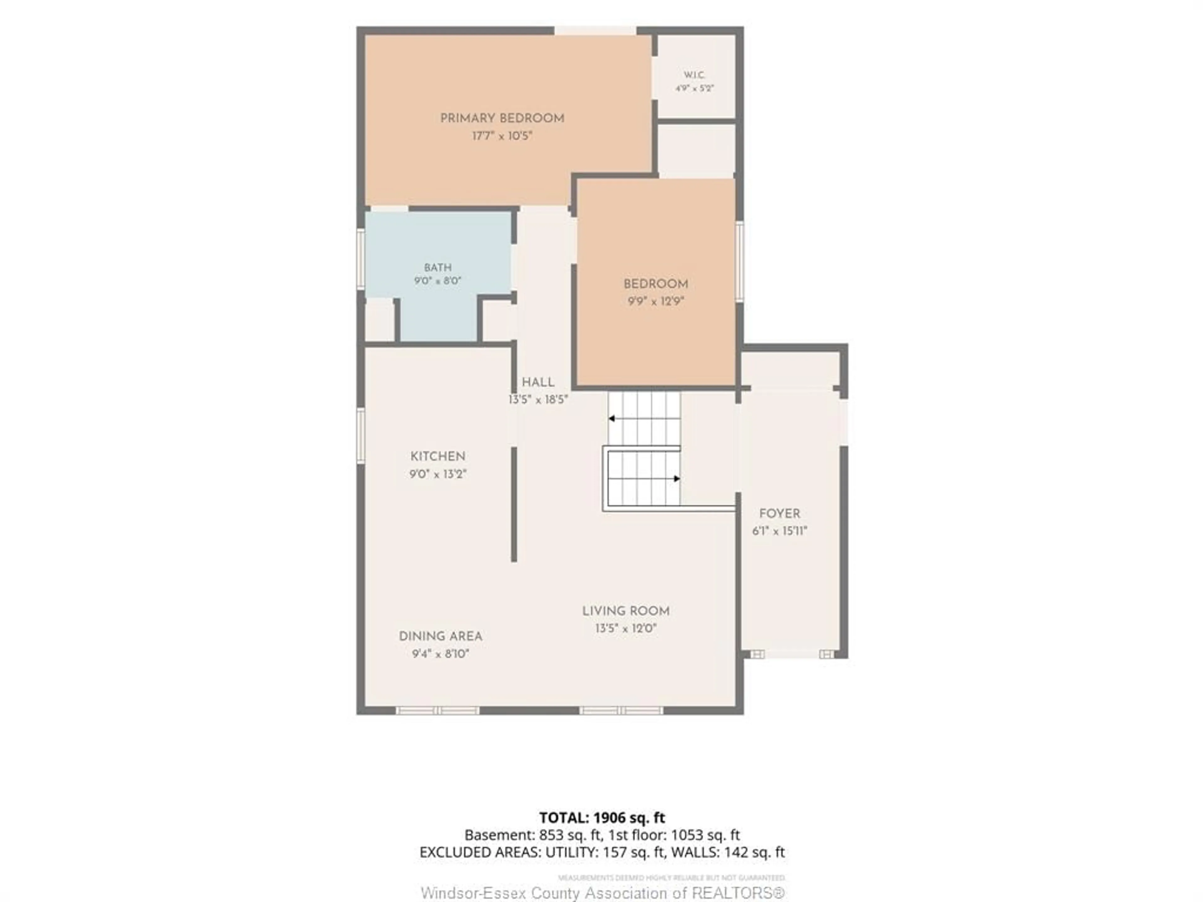 Floor plan for 906 BAYVIEW Ave, Kingsville Ontario N9Y 3M2