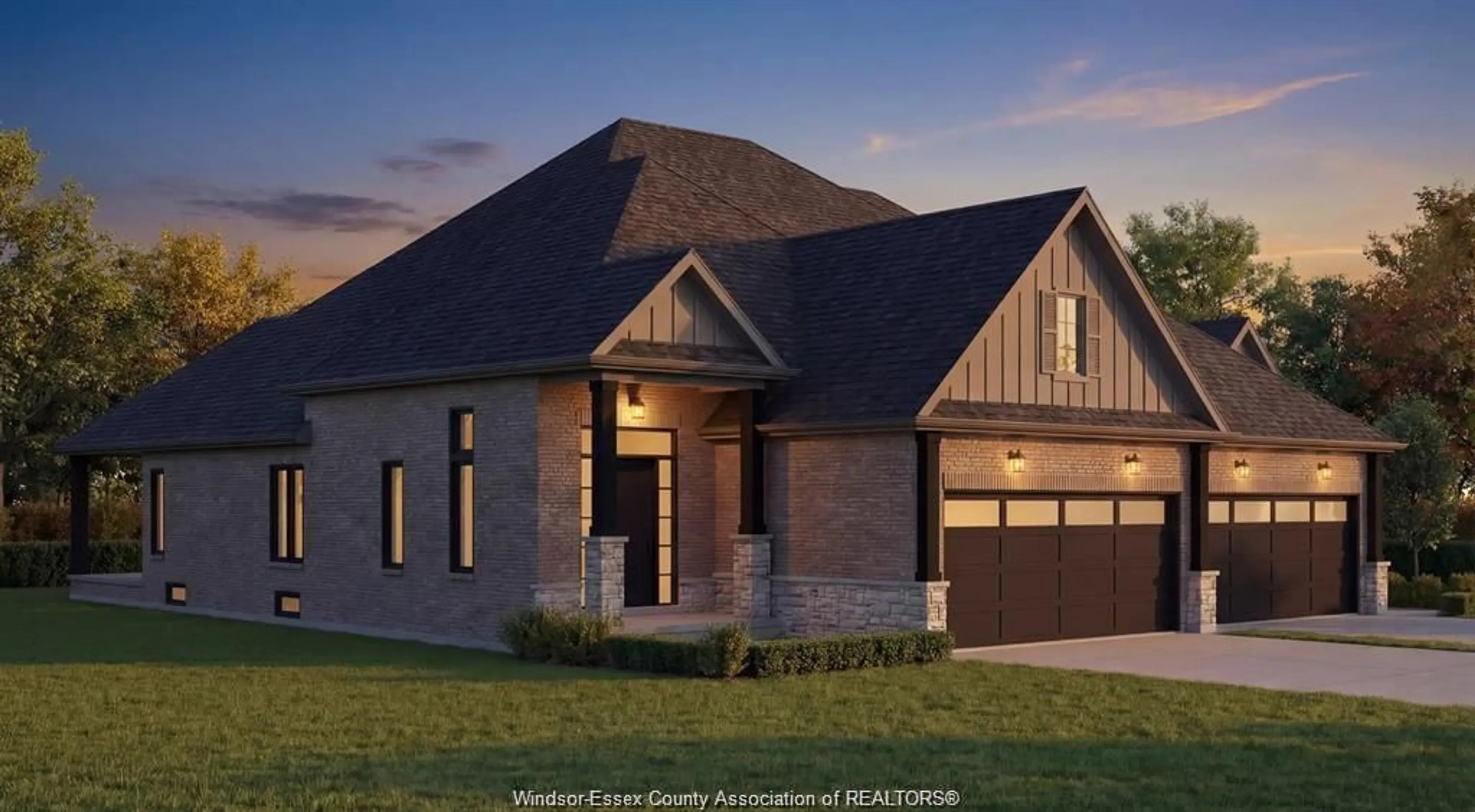 Home with brick exterior material, street for LOT 9 FIELDS, LaSalle Ontario N9J 3S6