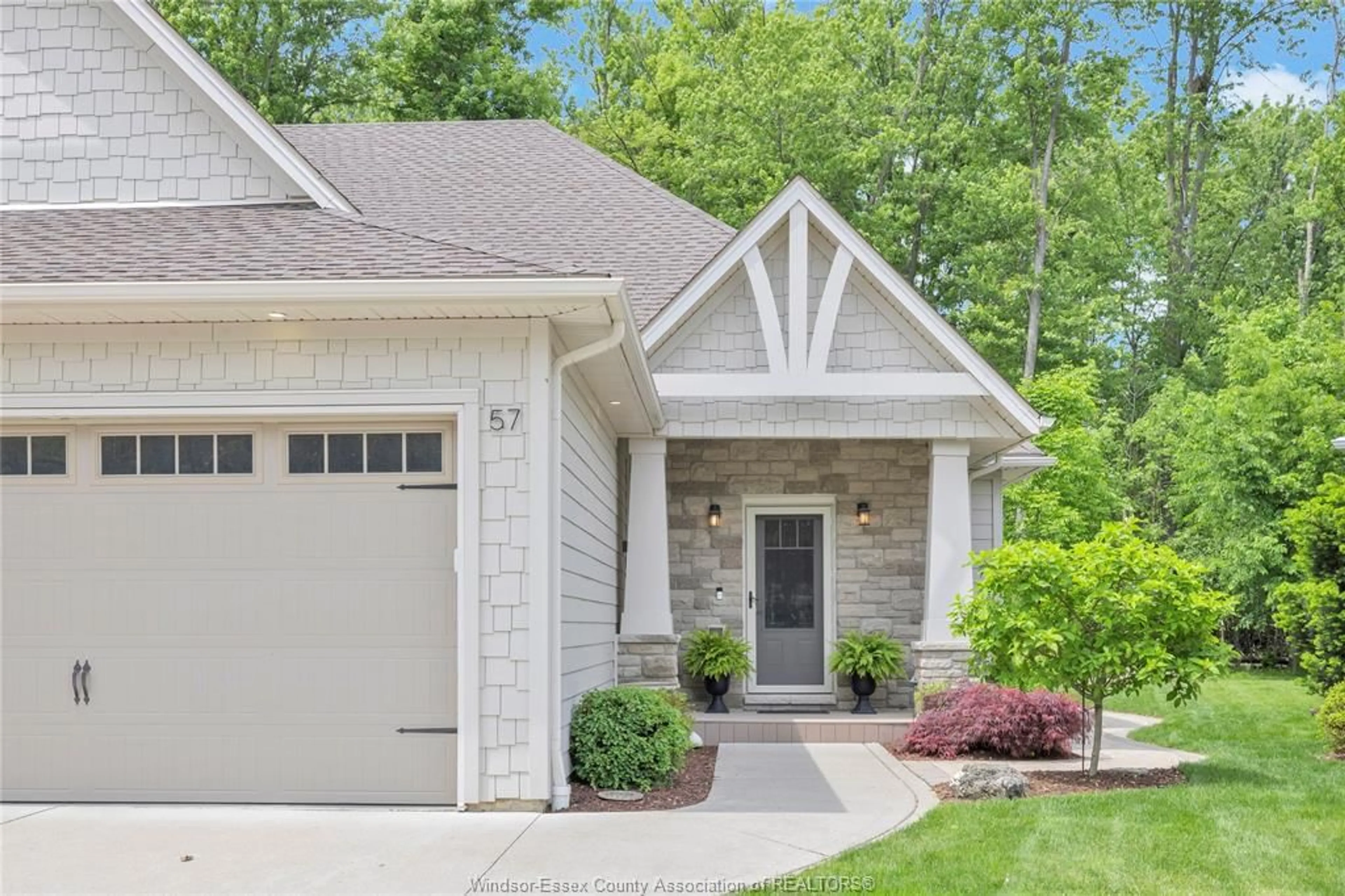 Home with brick exterior material, street for 57 RED OAK Cres, Amherstburg Ontario N9V 4C4