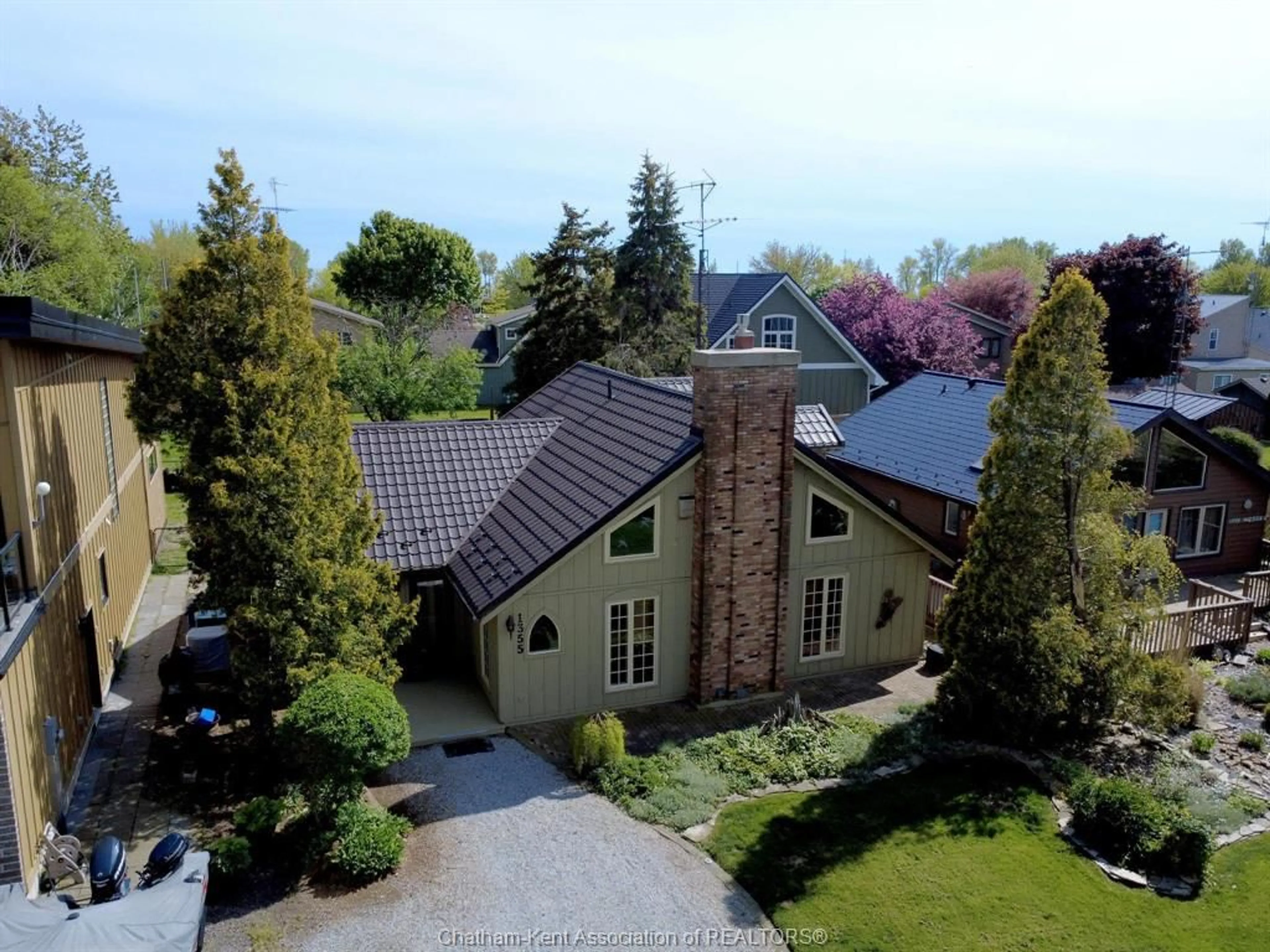 A pic from outside/outdoor area/front of a property/back of a property/a pic from drone, unknown for 1355 KERR Ave, Erieau Ontario N0P 1N0