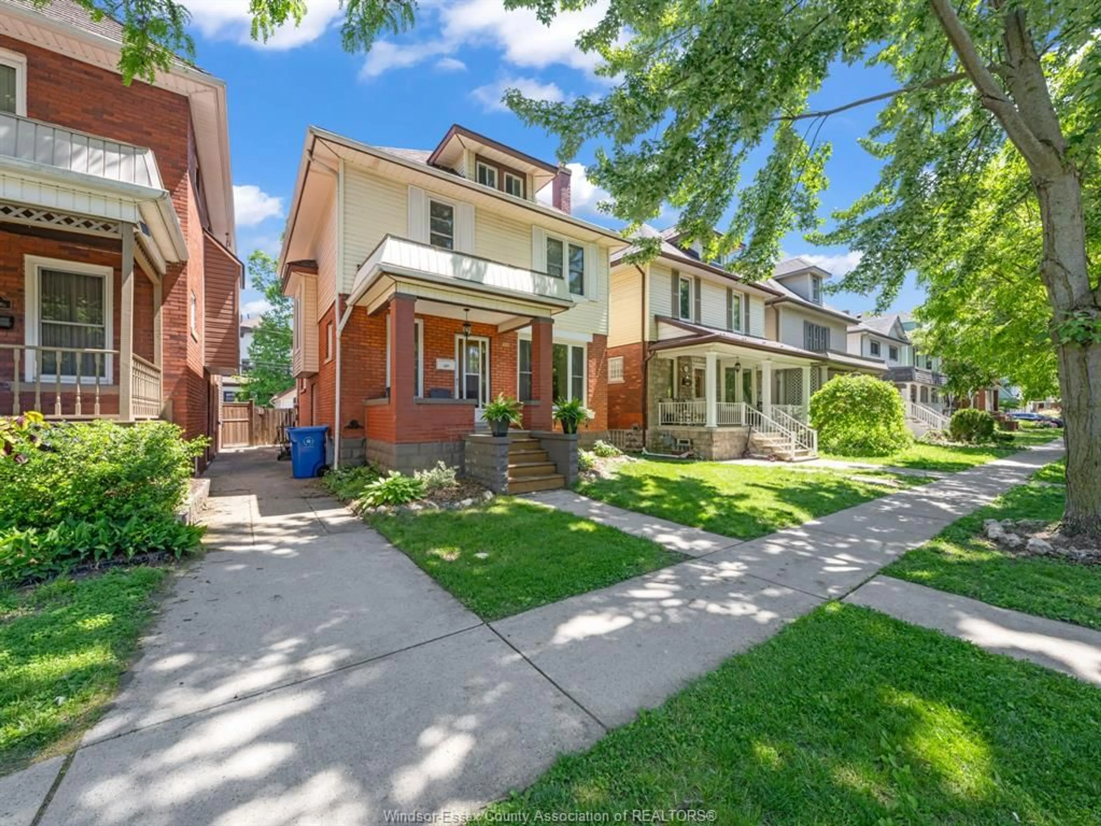 Home with brick exterior material, street for 908 WINDERMERE Rd, Windsor Ontario N8Y 3E4
