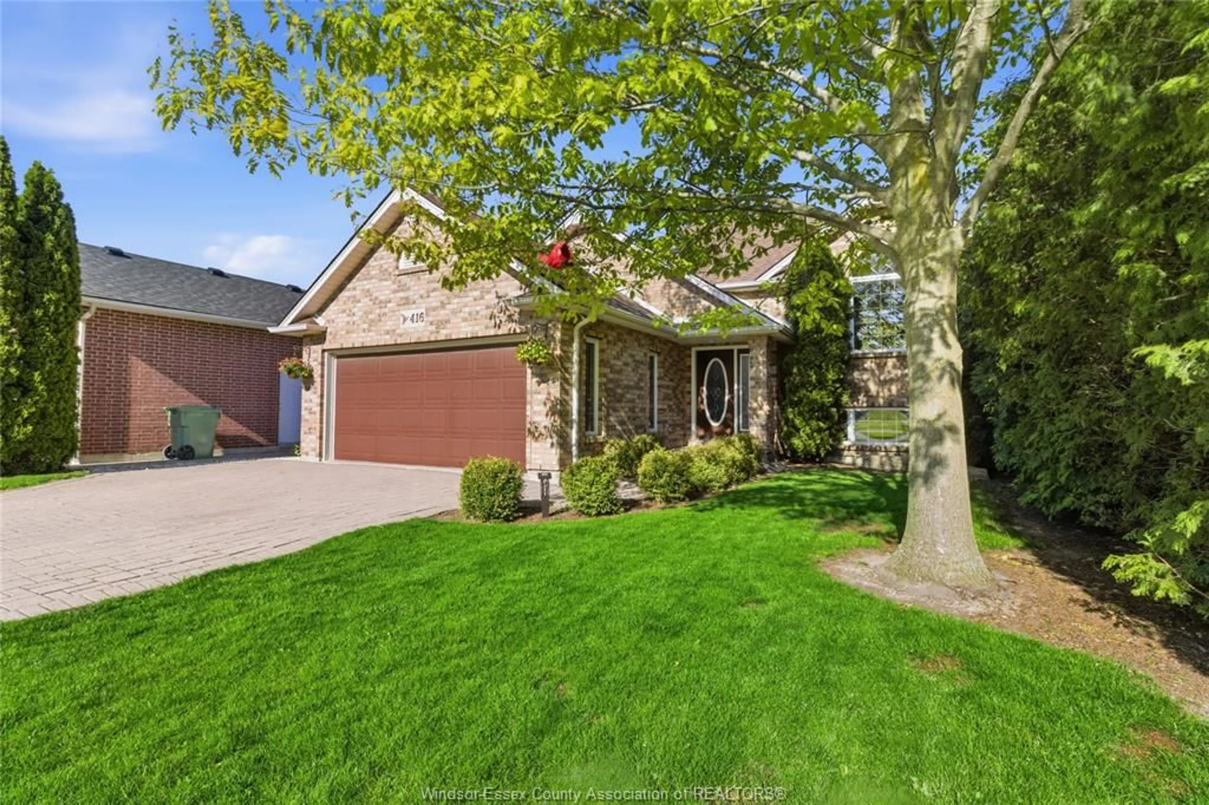 Home with brick exterior material, street for 416 LILLIAN Lane, Lakeshore Ontario N0R 1A0