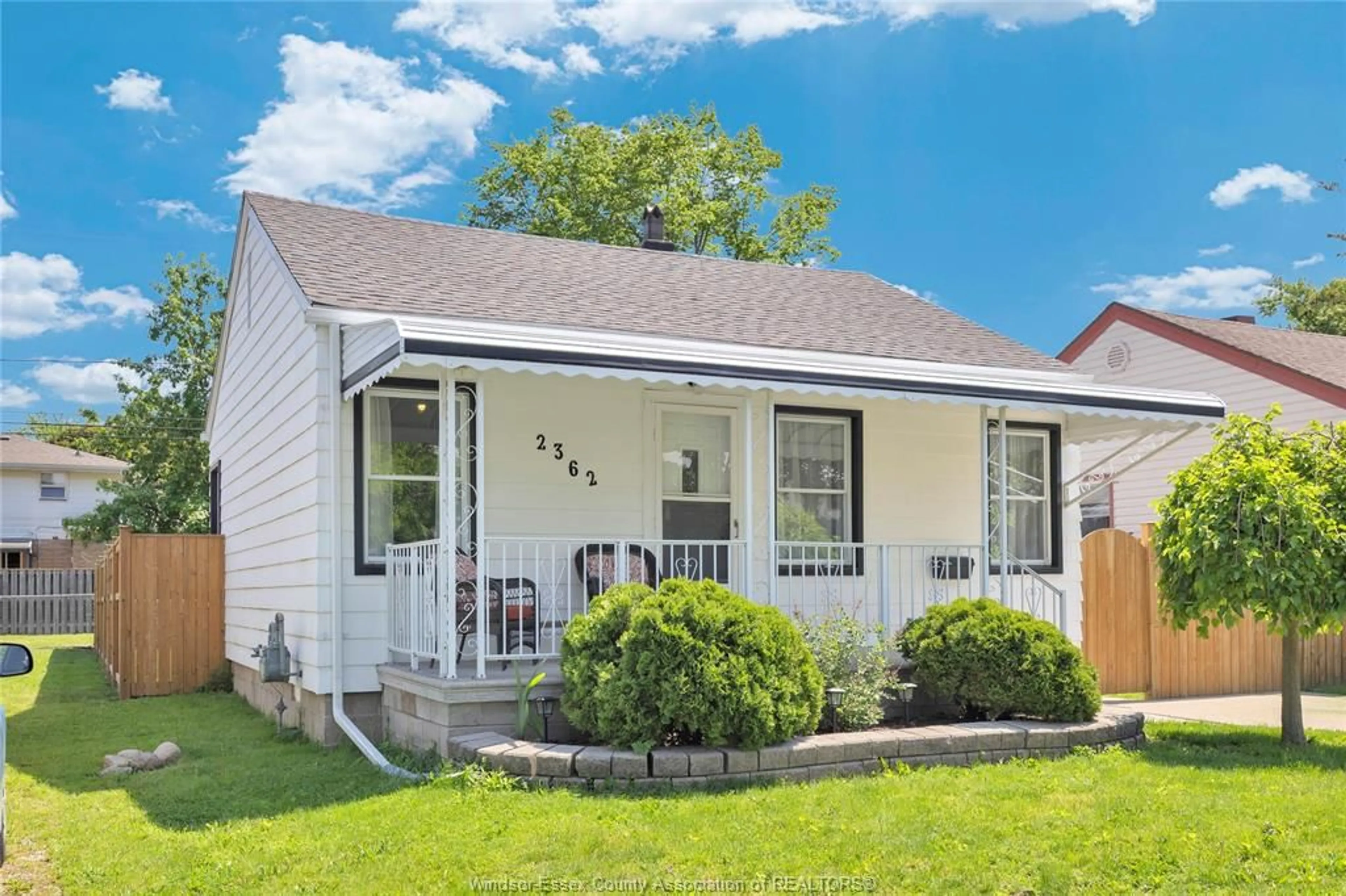 Home with vinyl exterior material, street for 2362 FOREST, Windsor Ontario N8W 2G8