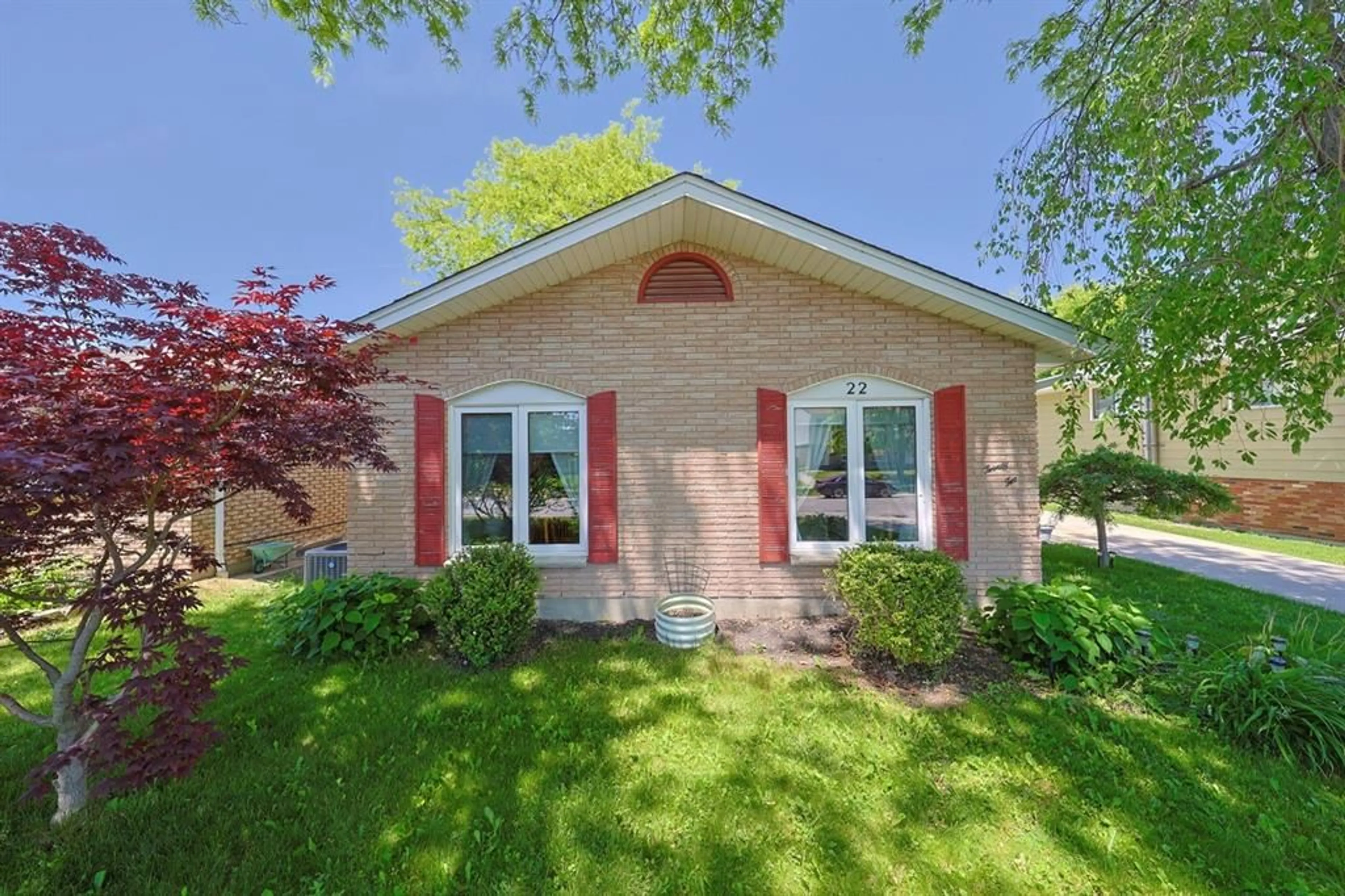Home with brick exterior material, street for 22 Turner Dr, Sarnia Ontario N7S 4L1