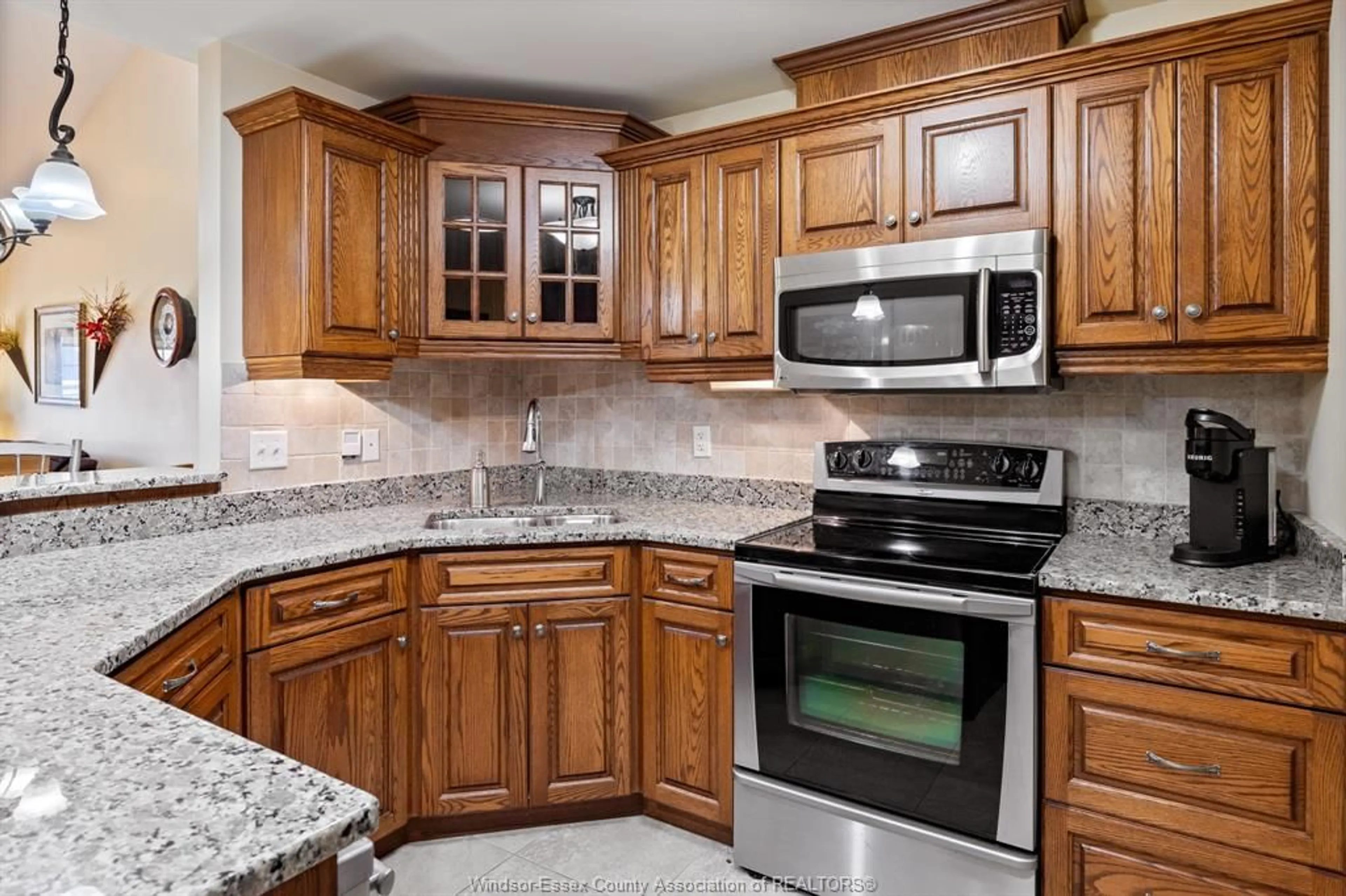 Standard kitchen, ceramic/tile floor for 338 COOPER Cres, Belle River Ontario N0R 1A0
