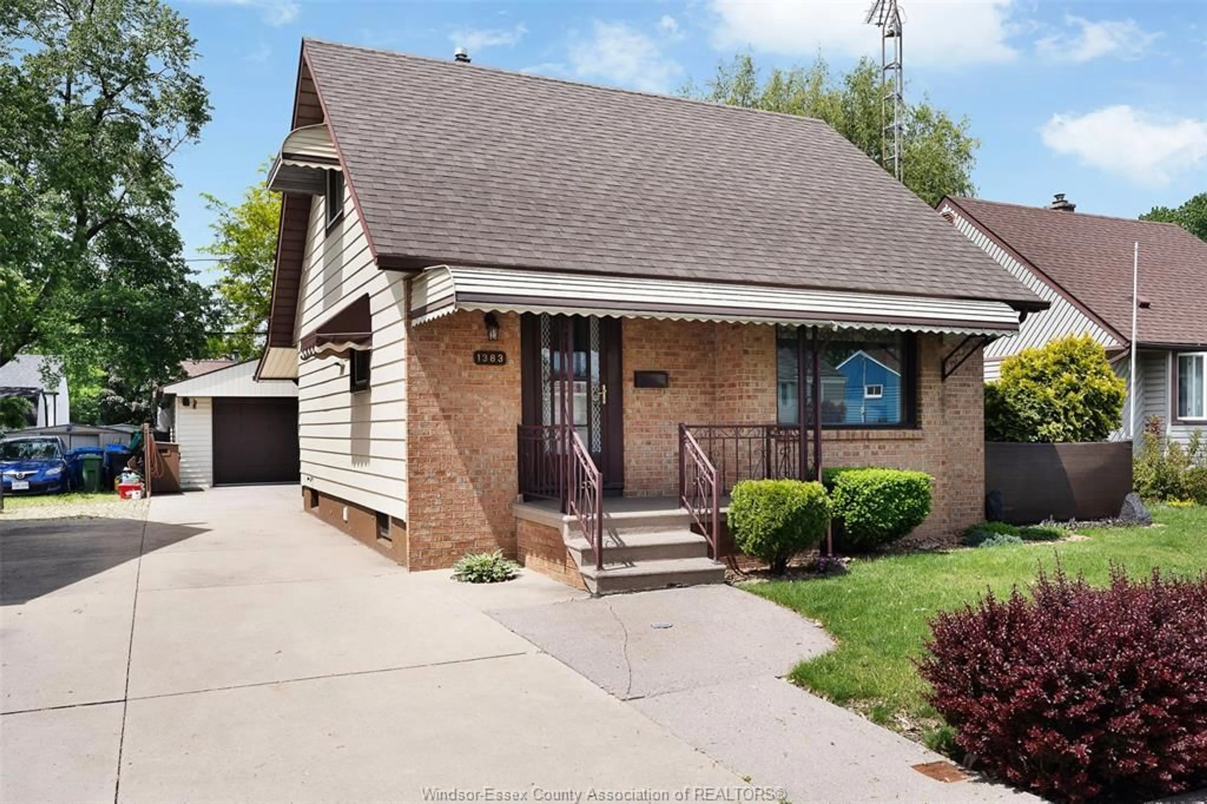 Home with brick exterior material, street for 1393 TOURANGEAU, Windsor Ontario N8Y 4J1
