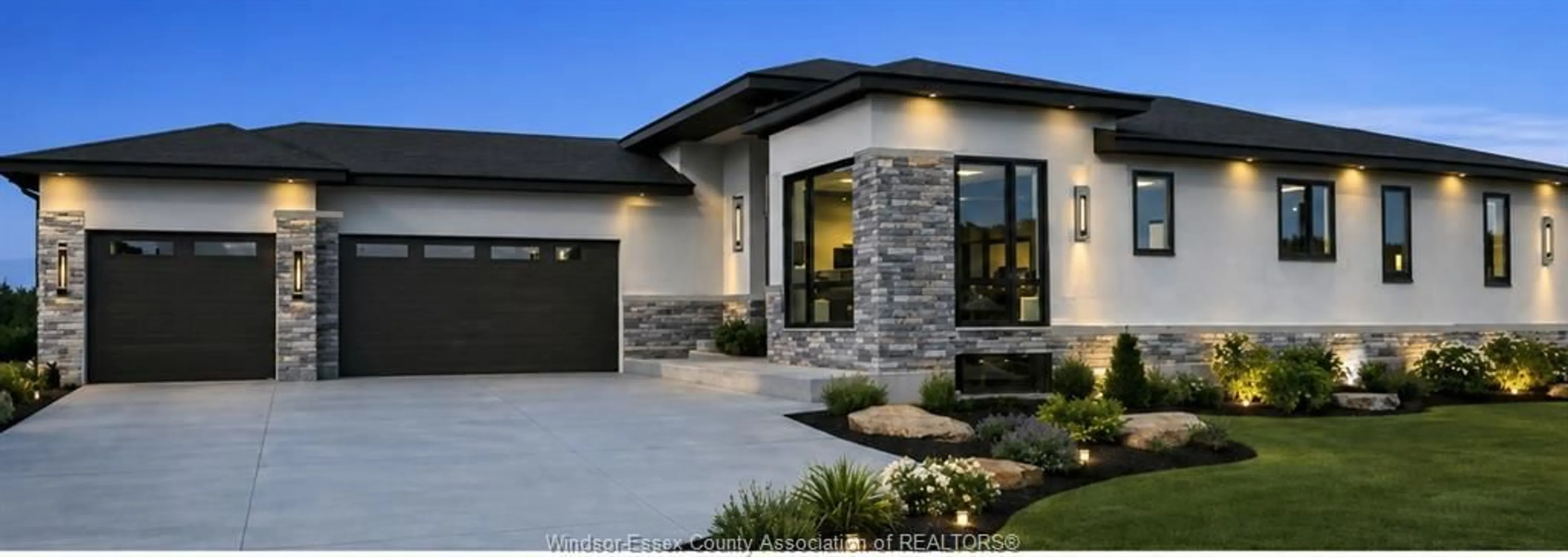 Home with brick exterior material, street for 2 PEBBLE BEACH Crt, Leamington Ontario N8H 0G1