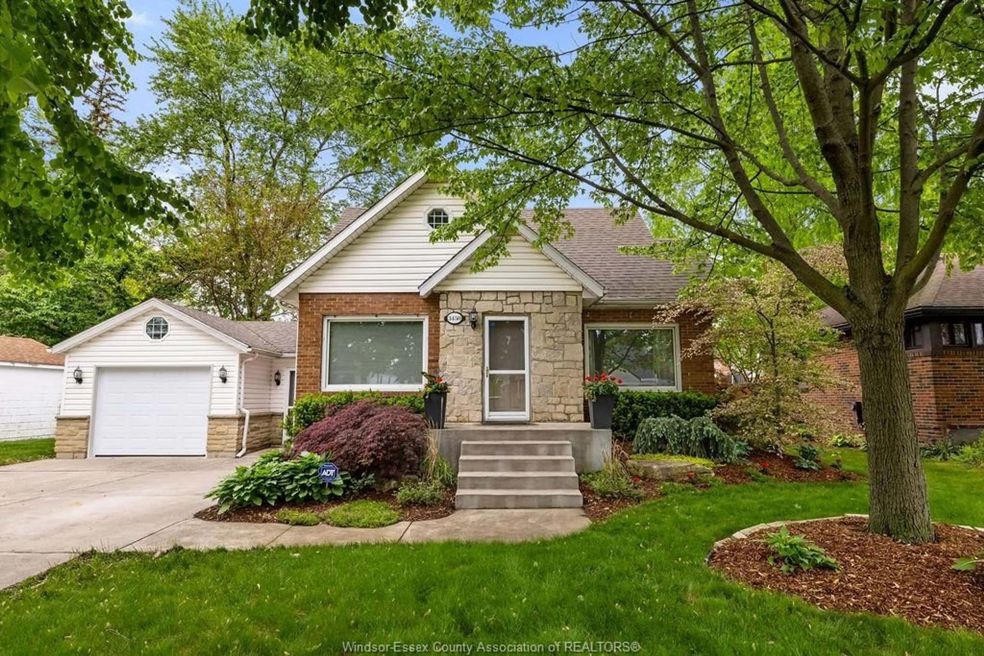 Home with brick exterior material, street for 3450 CHURCH, Windsor Ontario N9E 1V5