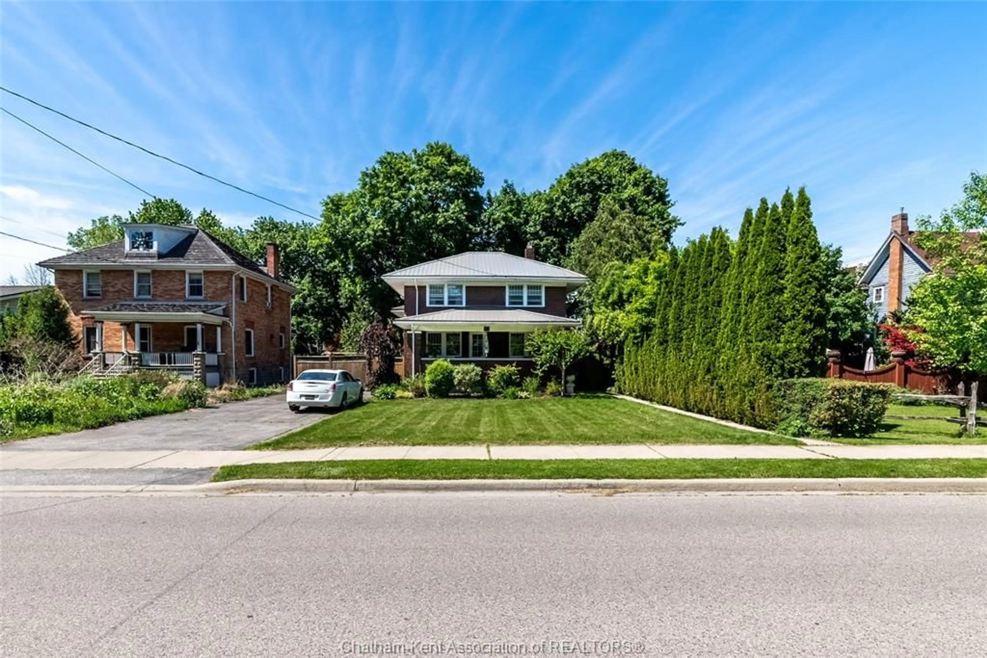 Home with brick exterior material, street for 38 Inshes Ave, Chatham Ontario N7M 2Y7