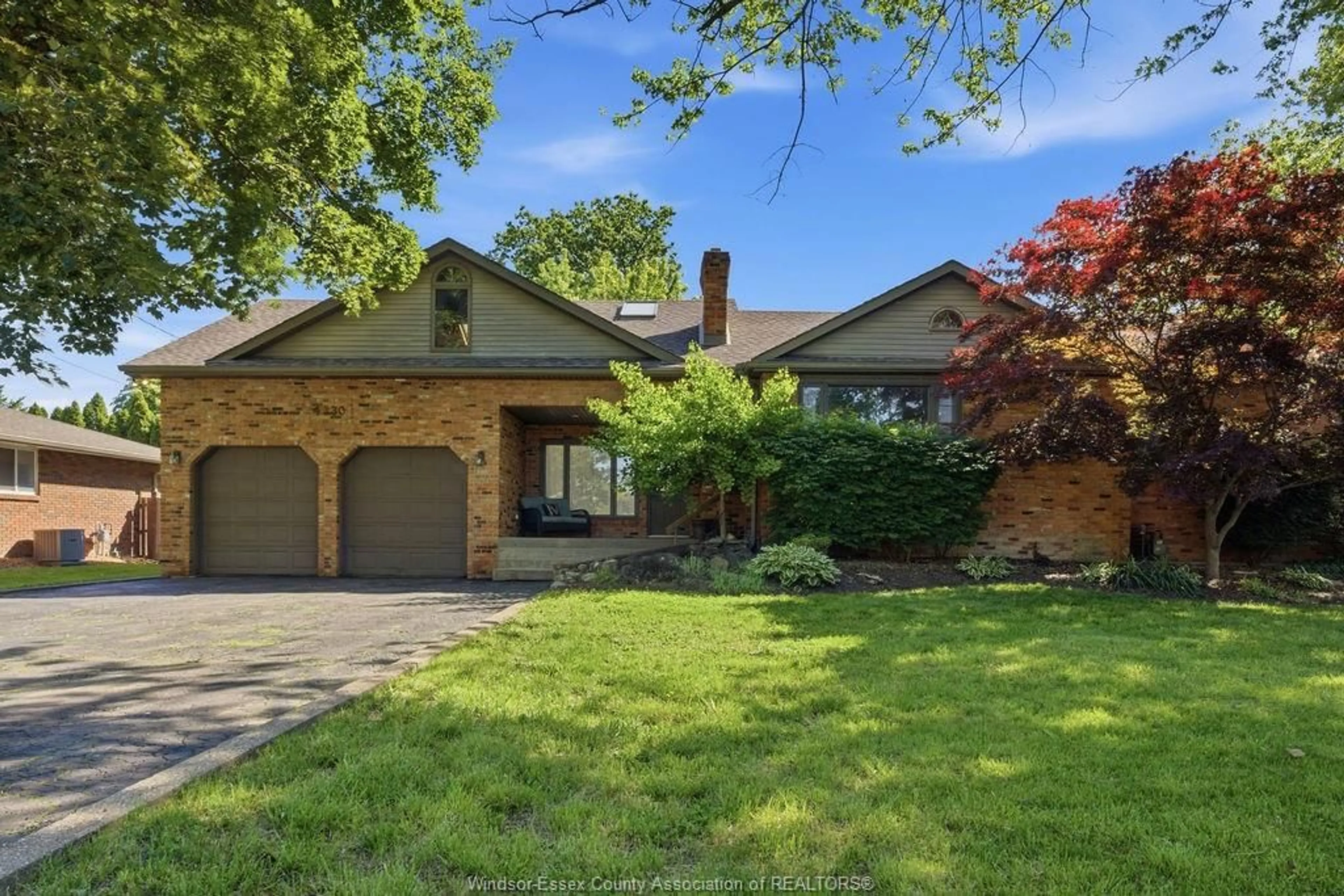 Home with brick exterior material, street for 4330 CASGRAIN Dr, Windsor Ontario N9G 2B1