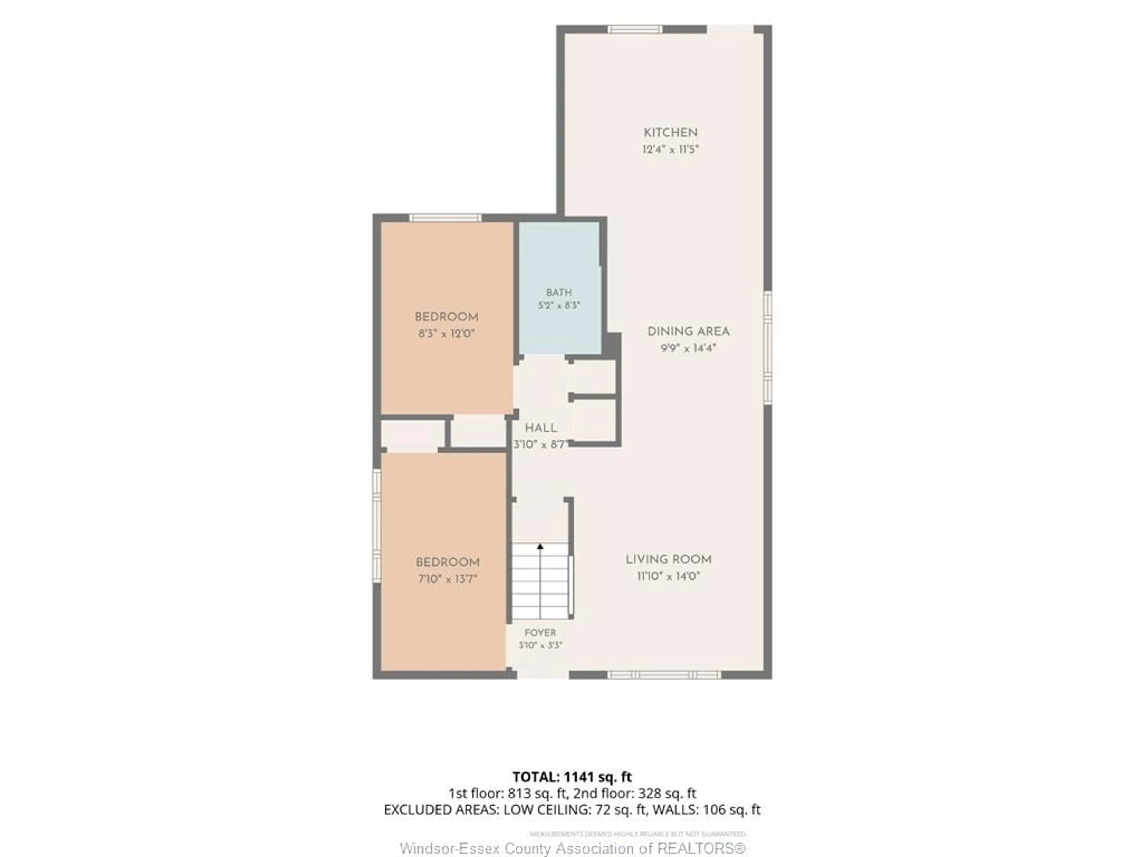 Floor plan for 1554 AUBIN Rd, Windsor Ontario N8Y 4G2