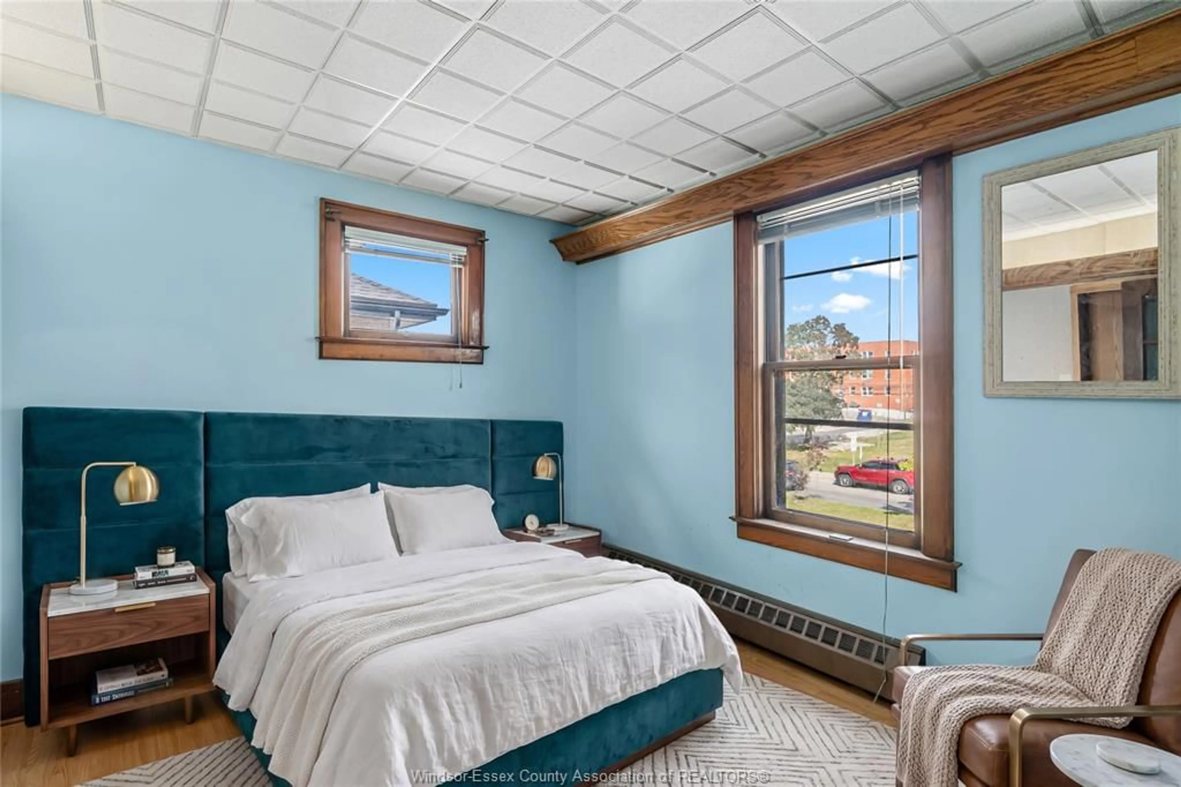 Bedroom with bed, unknown for 79 GILES Blvd, Windsor Ontario N9A 4B8