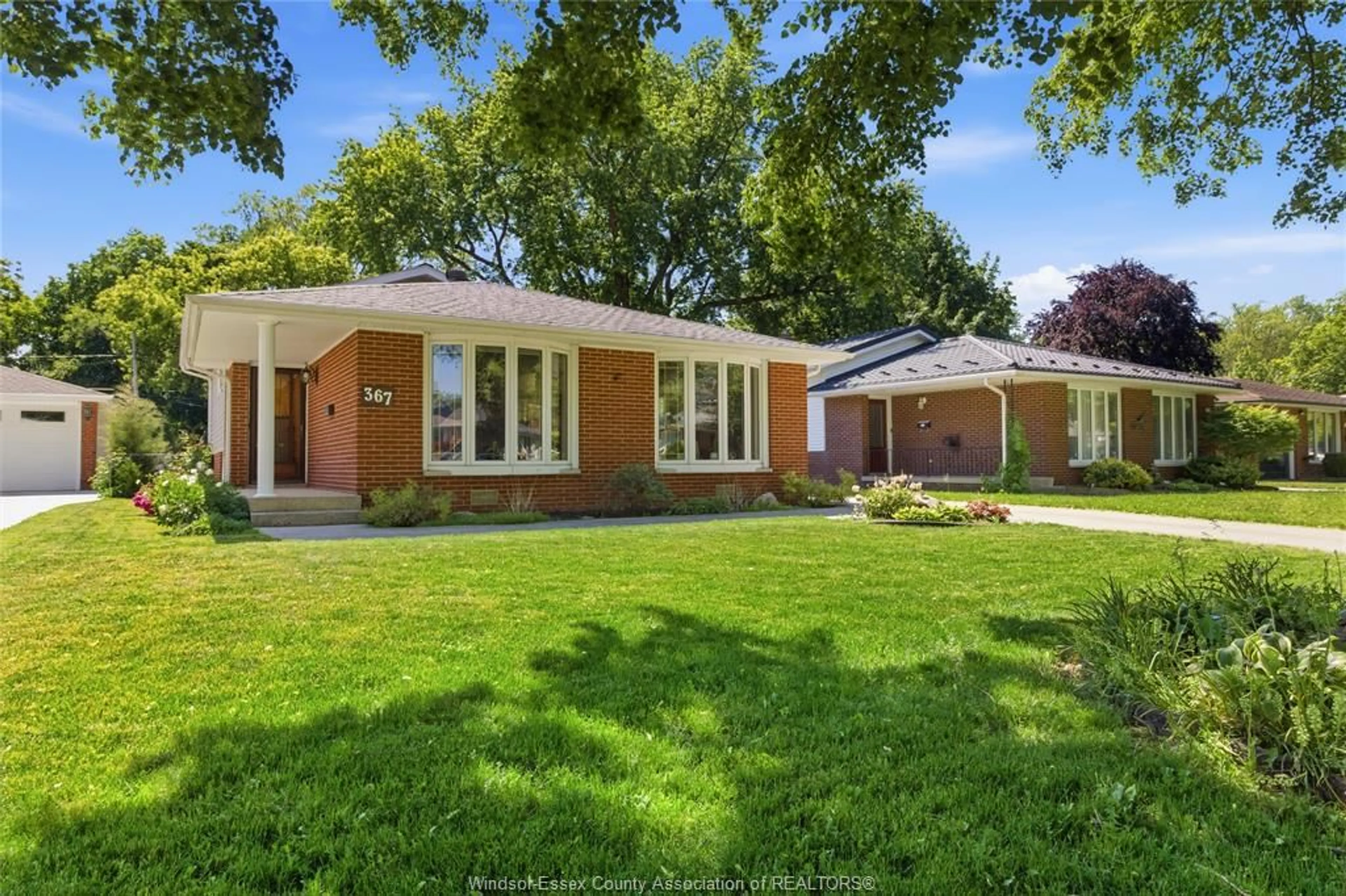 Home with brick exterior material, street for 367 Genevieve, Windsor Ontario N8S 3V7