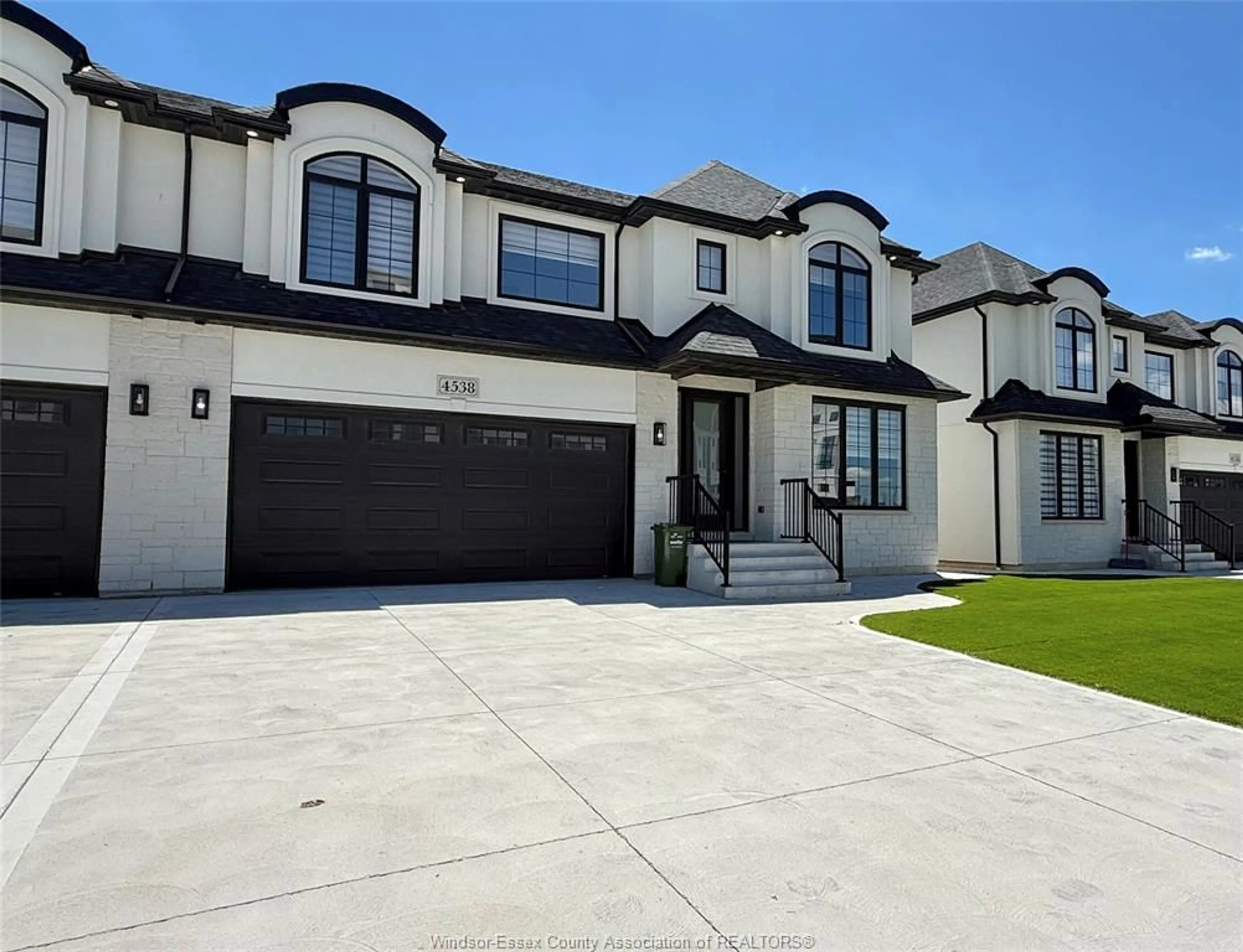 Home with vinyl exterior material, street for 4538 Valerio Cres, LaSalle Ontario N9H 0N2