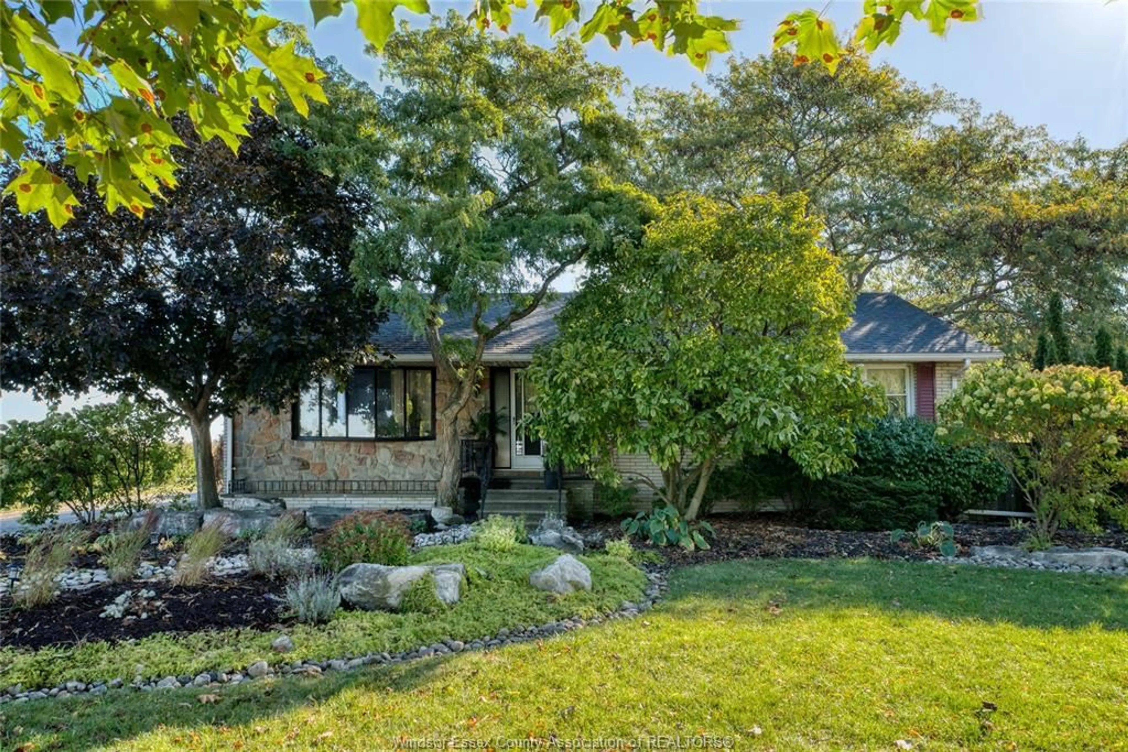 A pic from outside/outdoor area/front of a property/back of a property/a pic from drone, street for 4774 8TH CONCESSION Rd, Windsor Ontario N0R 1K0