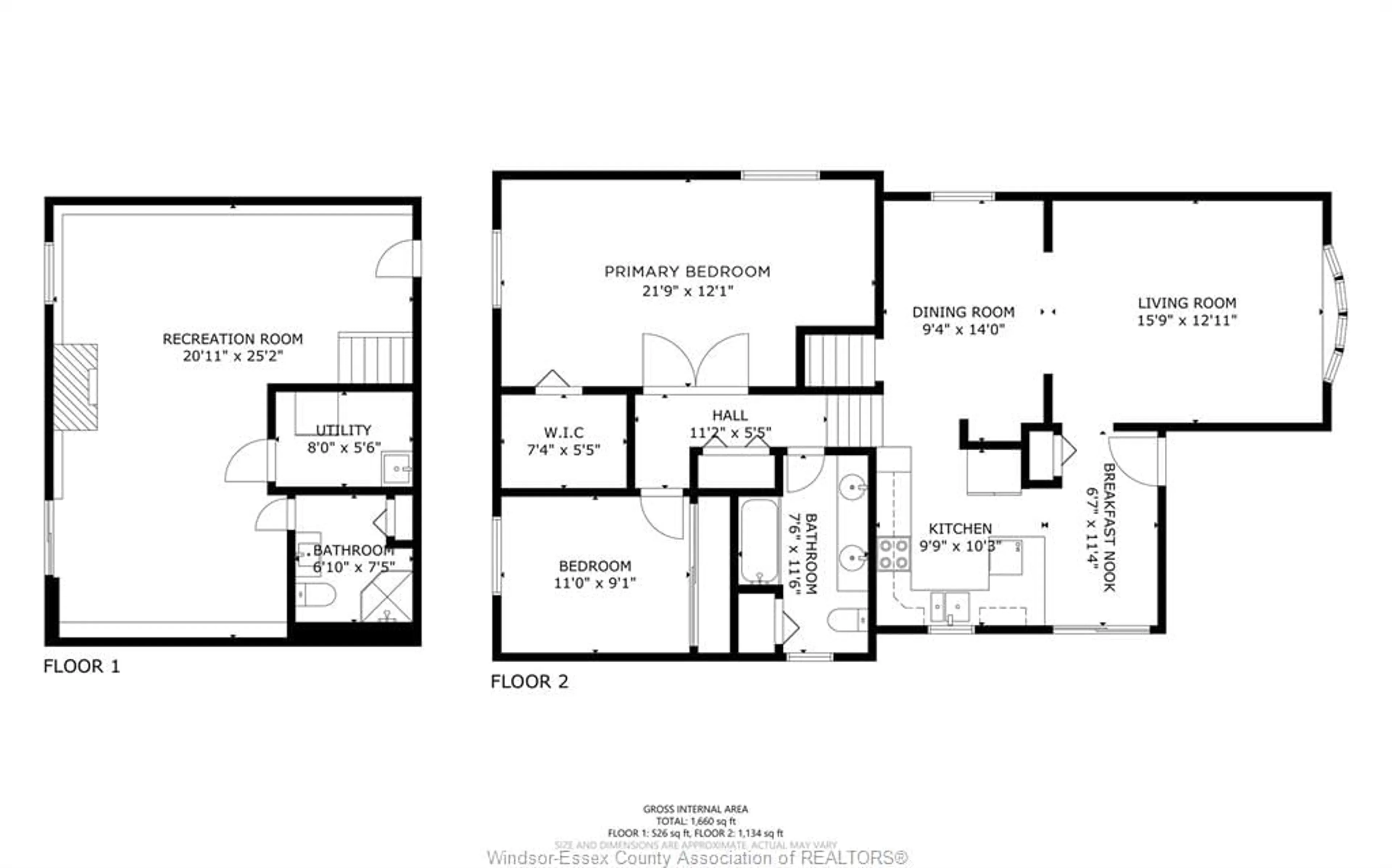 Floor plan for 72 CHERRY St, McGregor Ontario N0R 1J0
