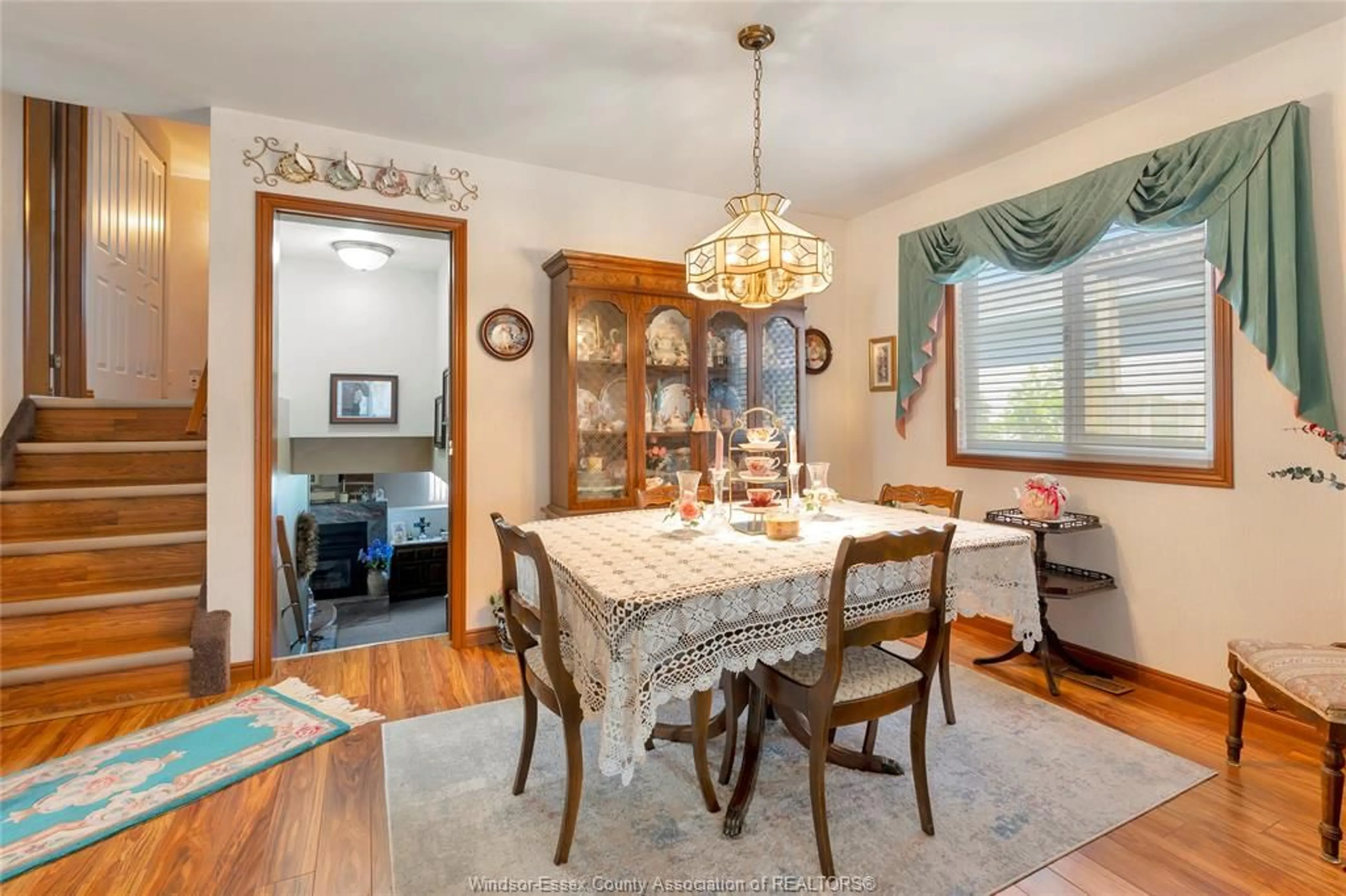 Dining room, wood/laminate floor for 72 CHERRY St, McGregor Ontario N0R 1J0