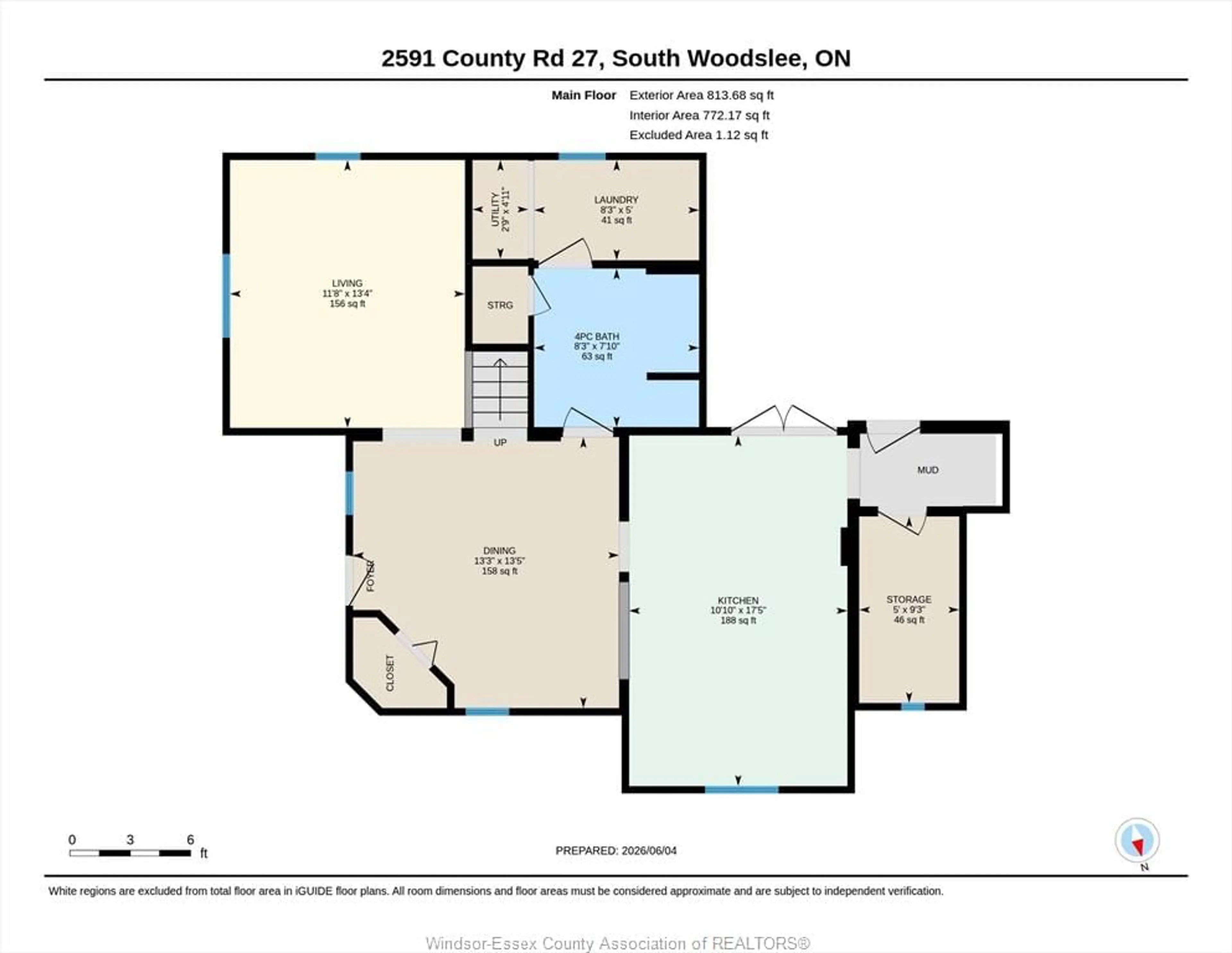 Floor plan for 2591 County Rd 27, Woodslee Ontario N0R 1V0