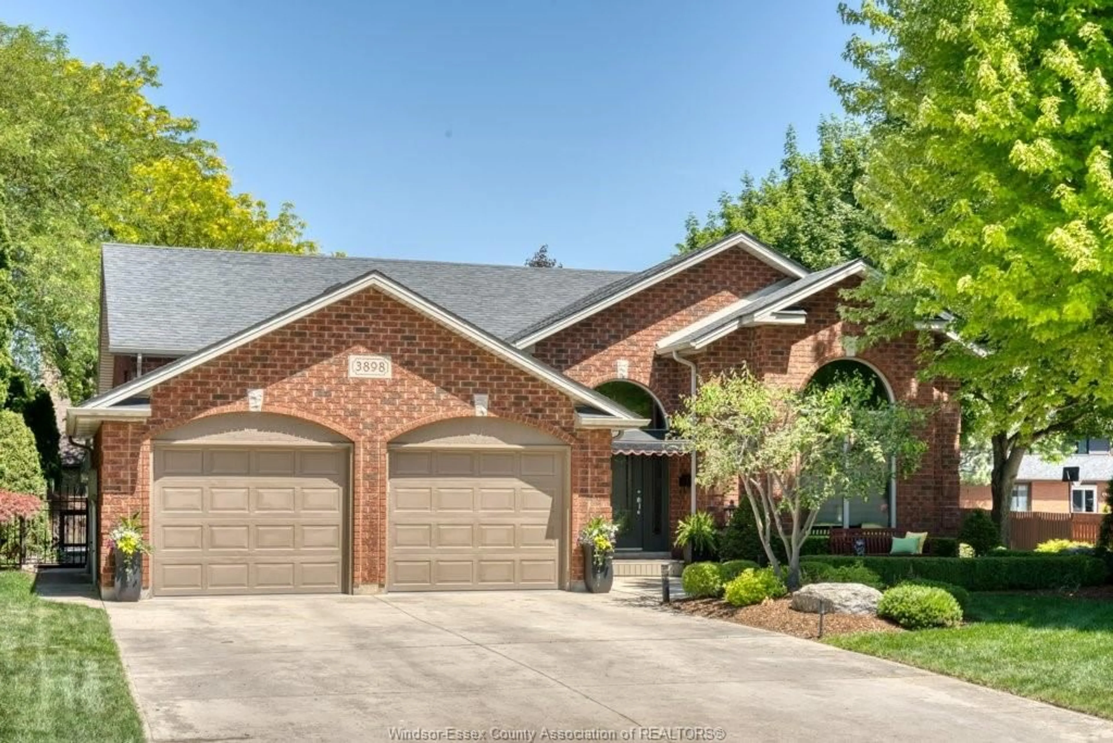 Home with brick exterior material, street for 3898 NORTHWAY Ave, Windsor Ontario N9G 2P9
