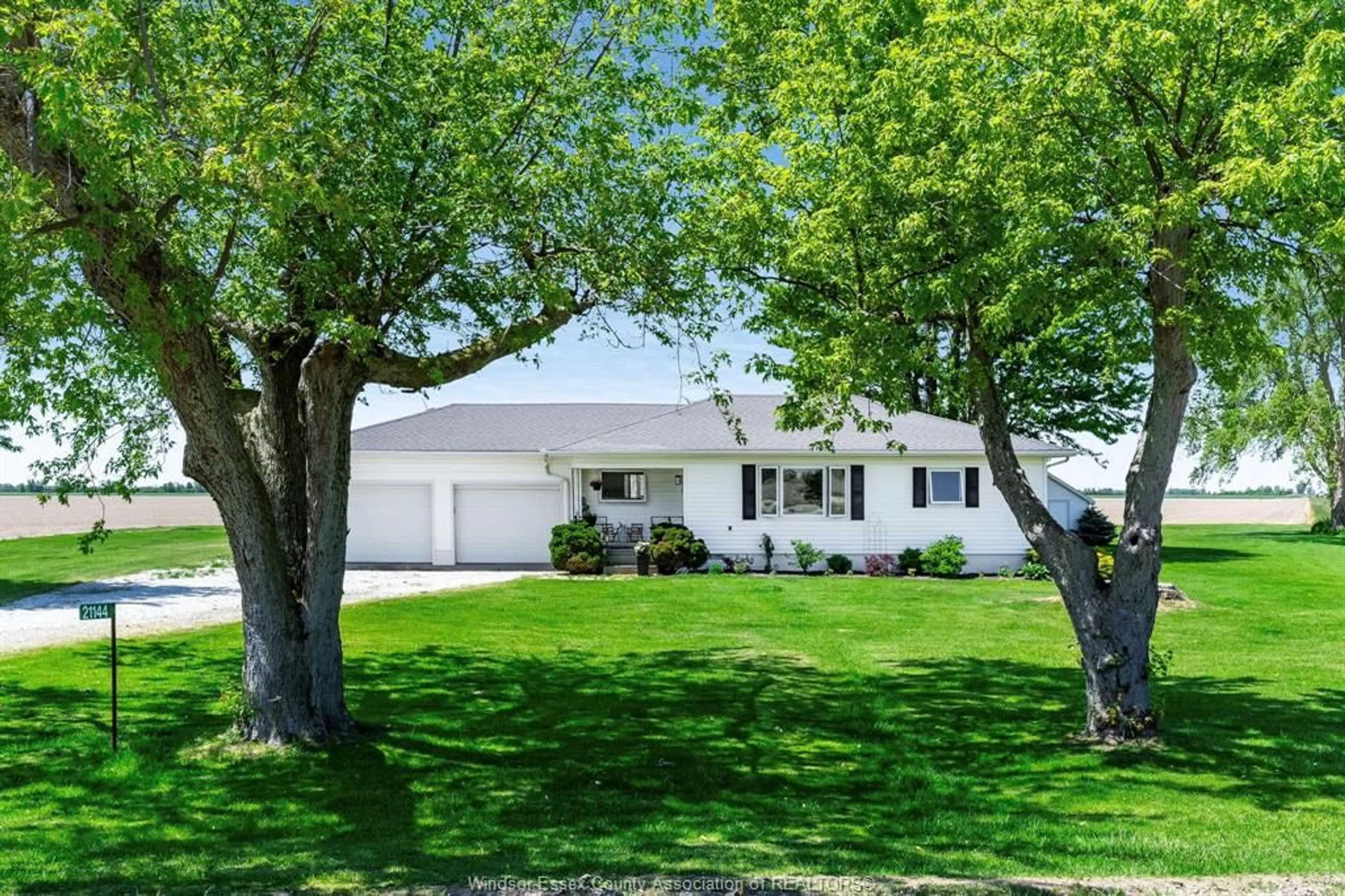 Home with vinyl exterior material, street for 21144 Stevenson Rd, Chatham-Kent Ontario N0P 1H0