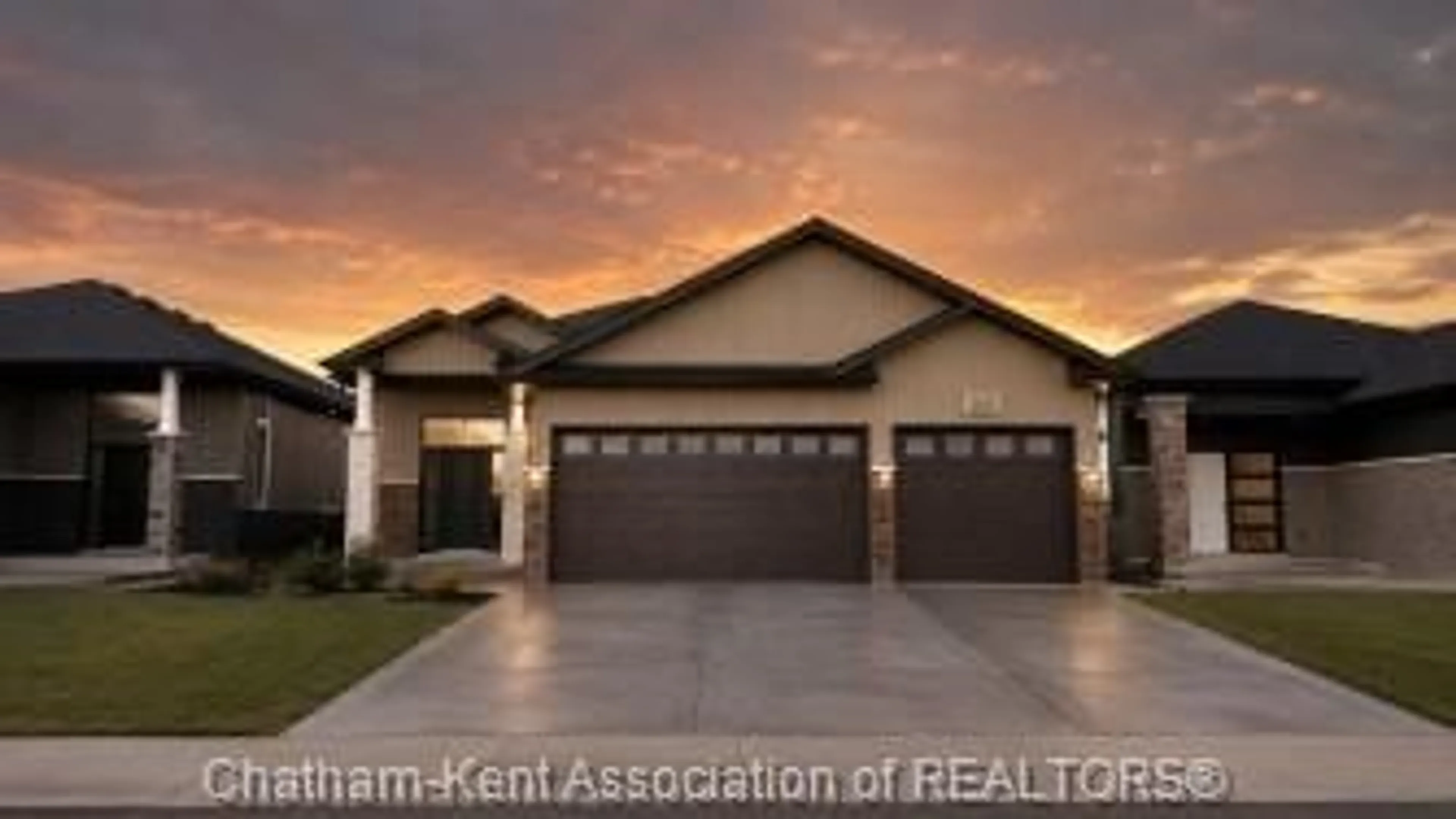 Home with brick exterior material, street for 608 INDIAN CREEK Rd, Chatham Ontario N7M 5J5