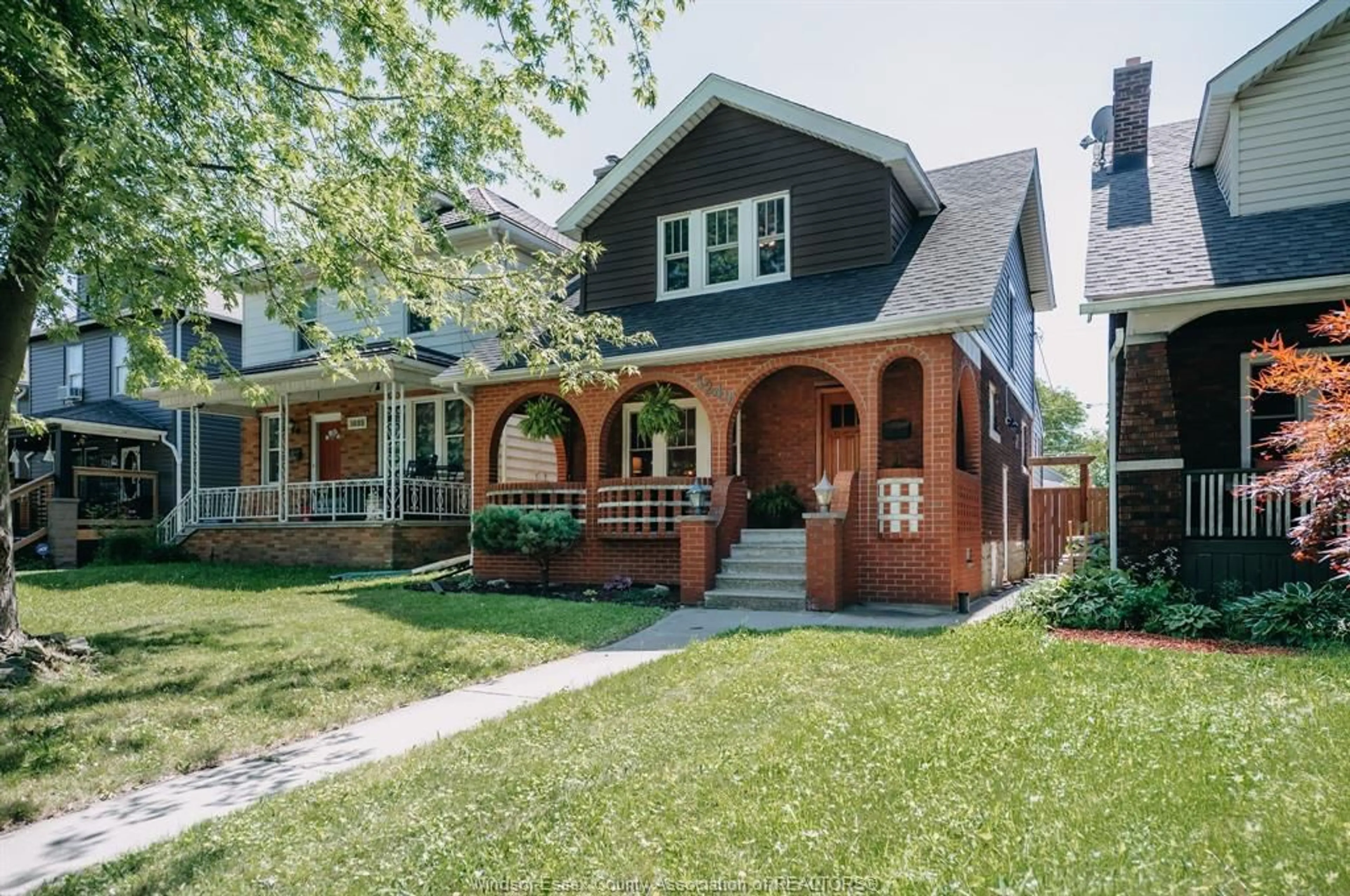 Home with brick exterior material, street for 1249 Moy Ave, Windsor Ontario N8X 4S4