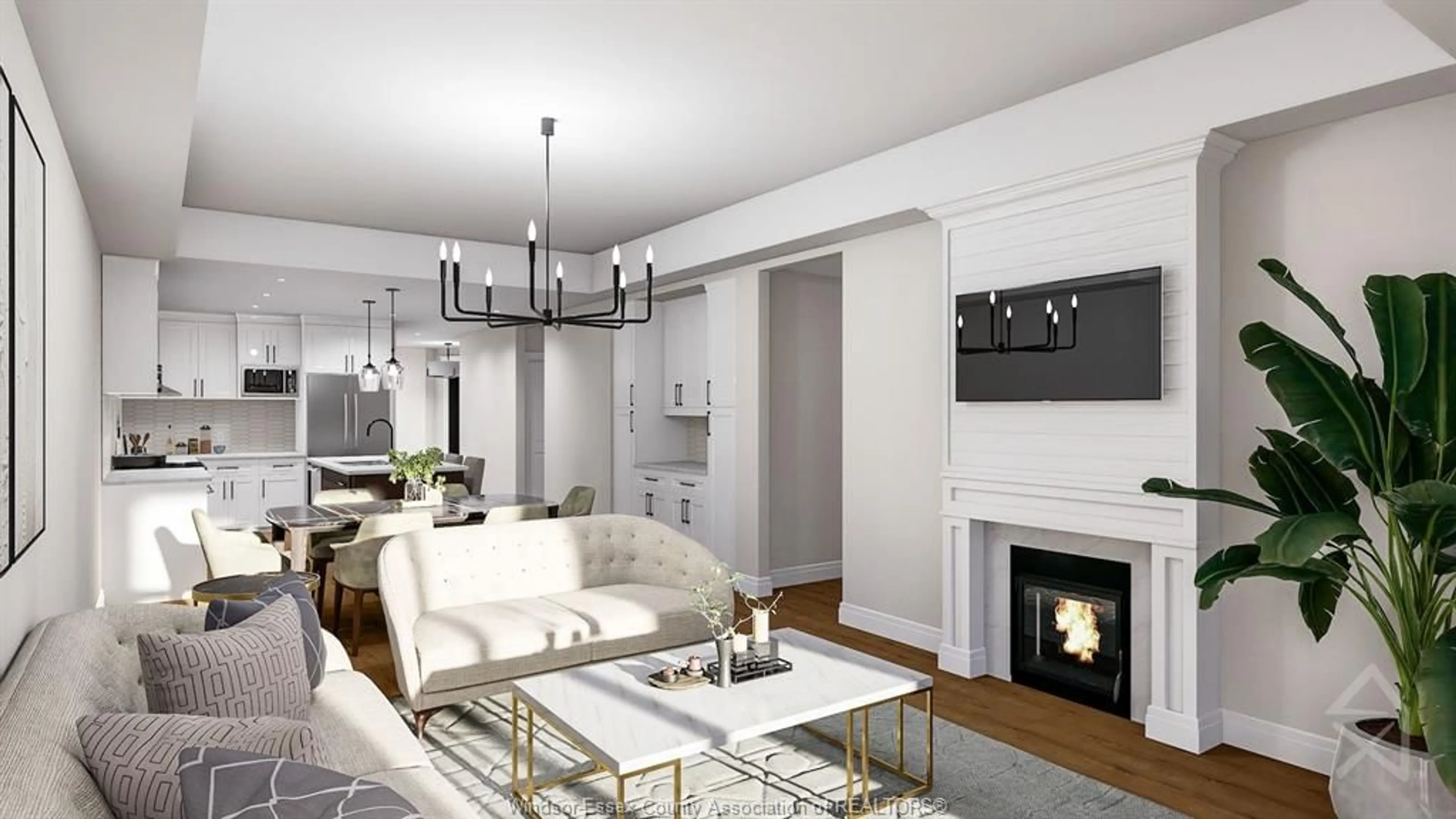 Living room with furniture, unknown for 408 BLAKE St, Lakeshore Ontario N0R 1A0