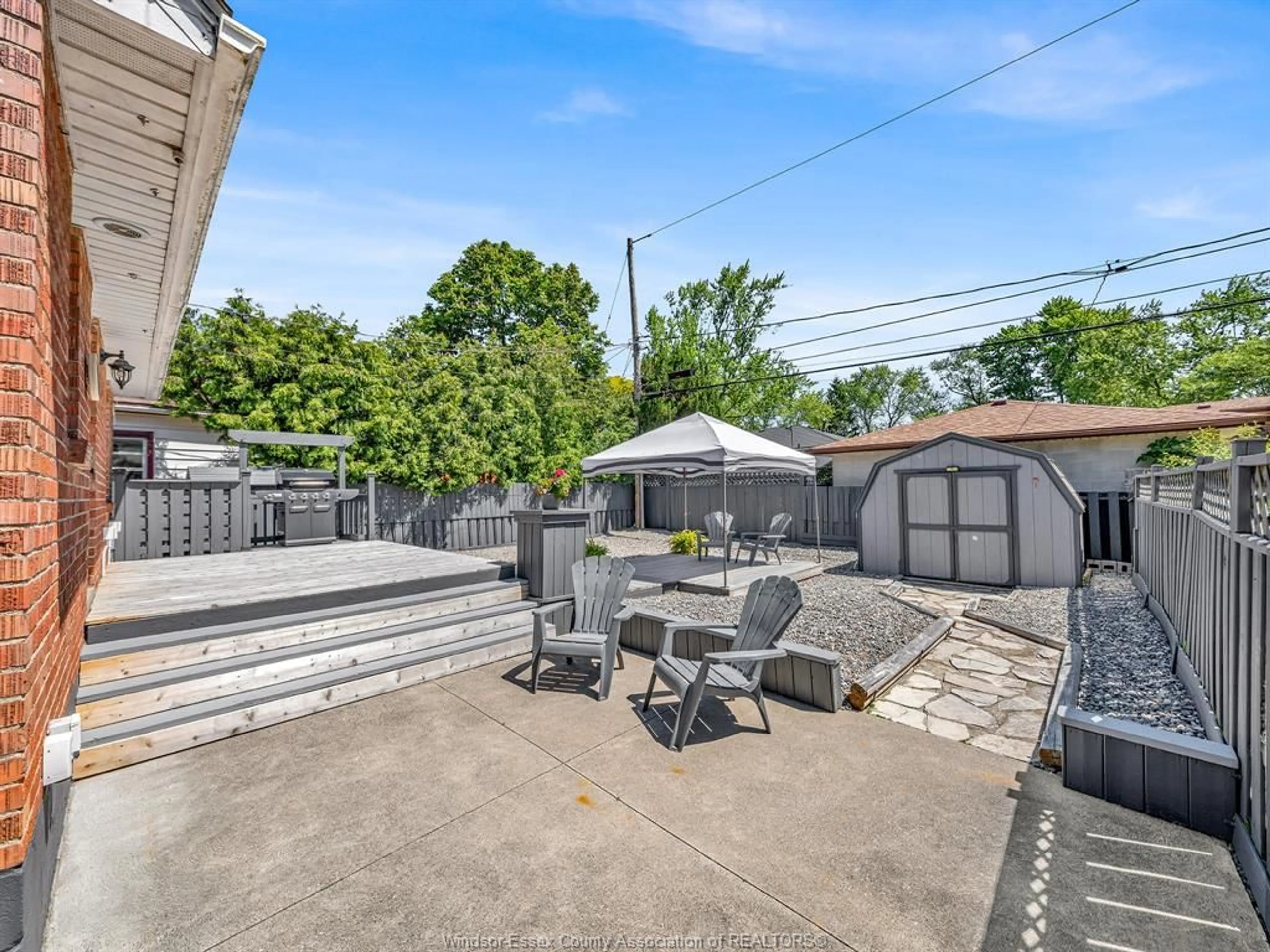 Patio, street for 1036 VILLAIRE, Windsor Ontario N8S 2J8